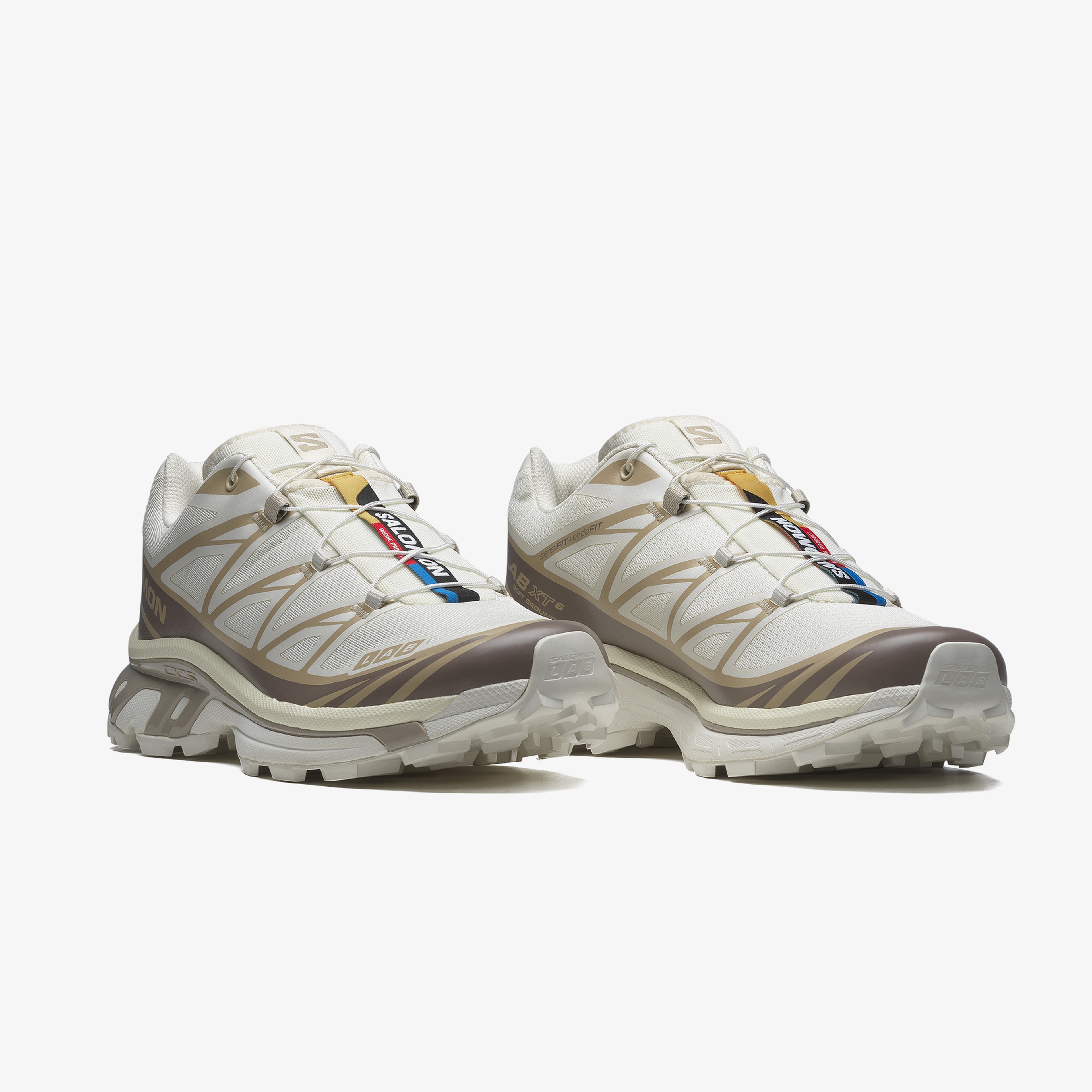 Salomon XT-6 Unisex Krem/Gold Spor Ayakkabı