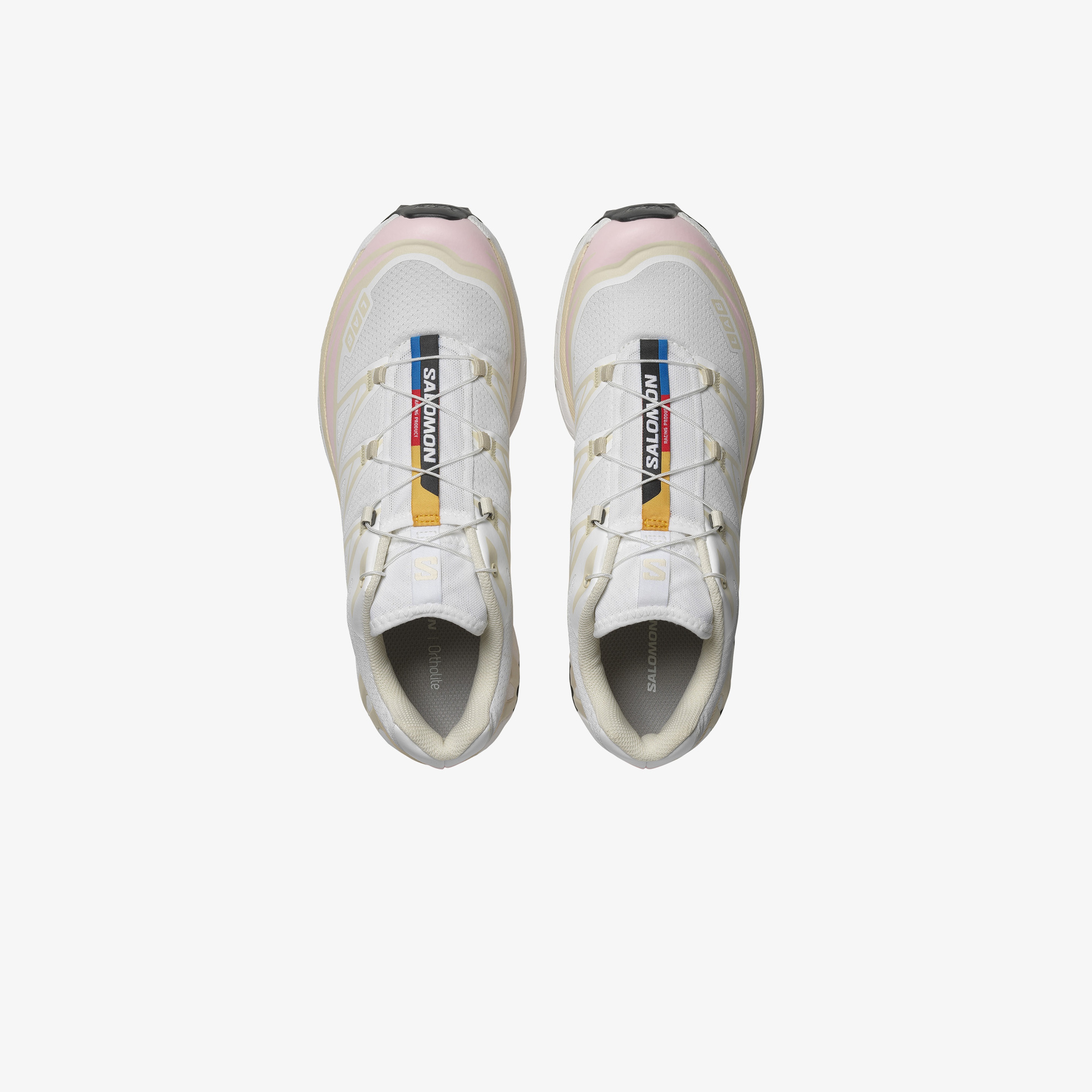 Salomon XT-6 Kadın Beyaz/Gold/Pembe Spor Ayakkabı