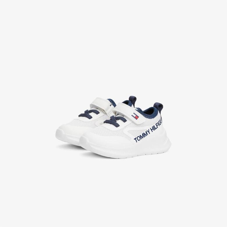 Tommy Hilfiger Velcro Çocuk Beyaz Spor Ayakkabı