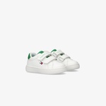 Tommy Hilfiger Flag Velcro Bebek Beyaz/Yeşil Spor Ayakkabı