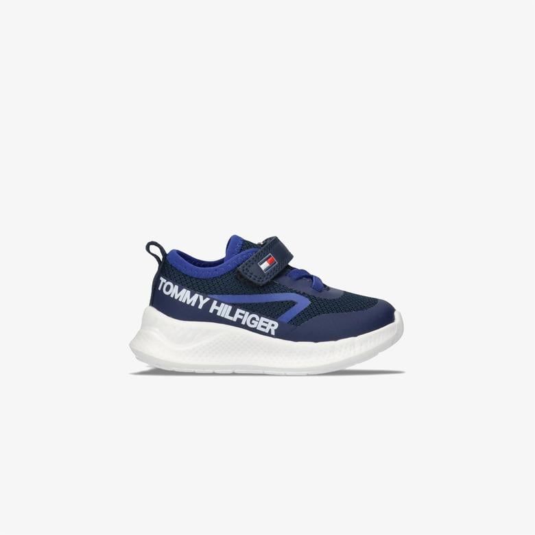 Tommy Hilfiger Velcro Çocuk Lacivert Spor Ayakkabı