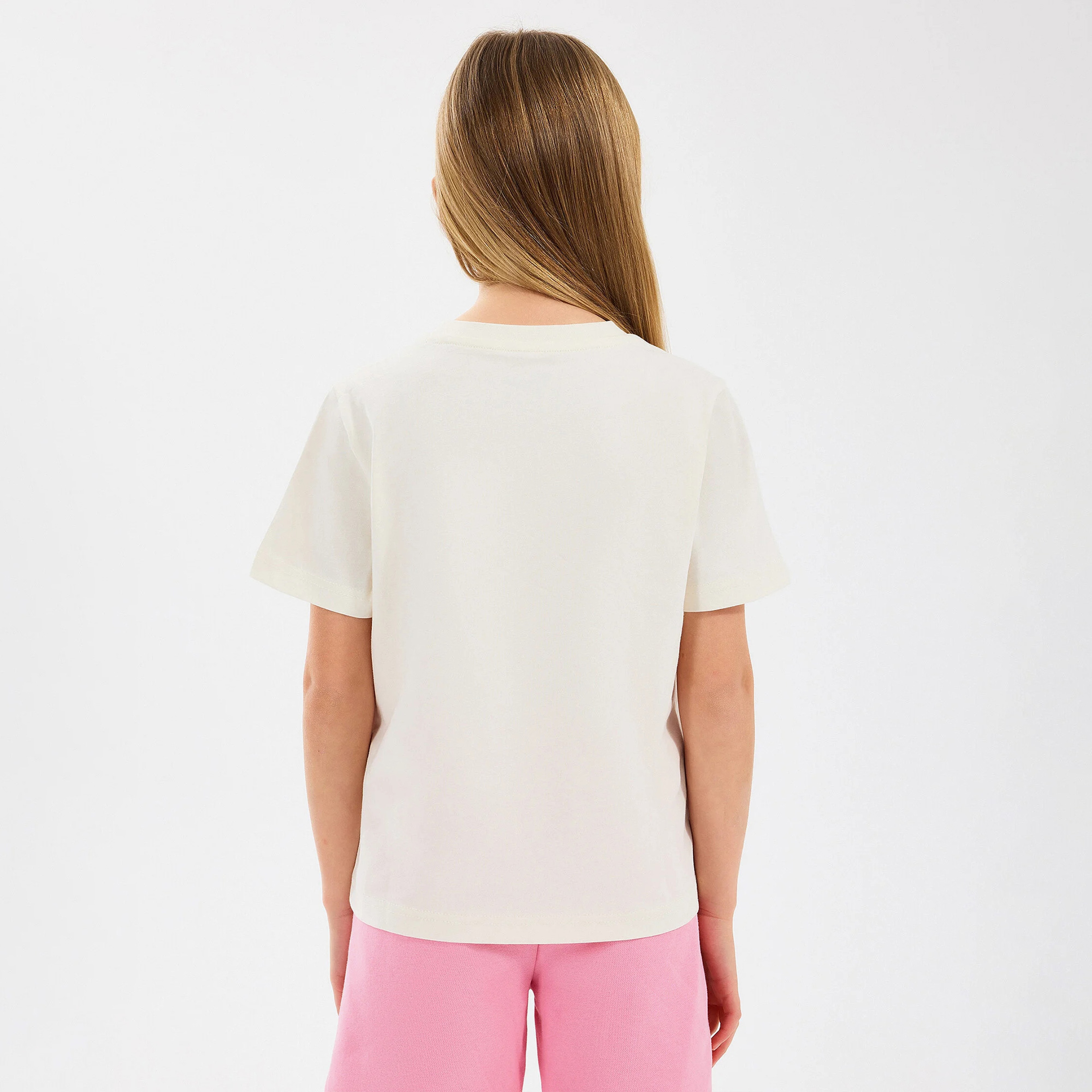 Skechers Graphic Regular Fit Çocuk Beyaz T-Shirt