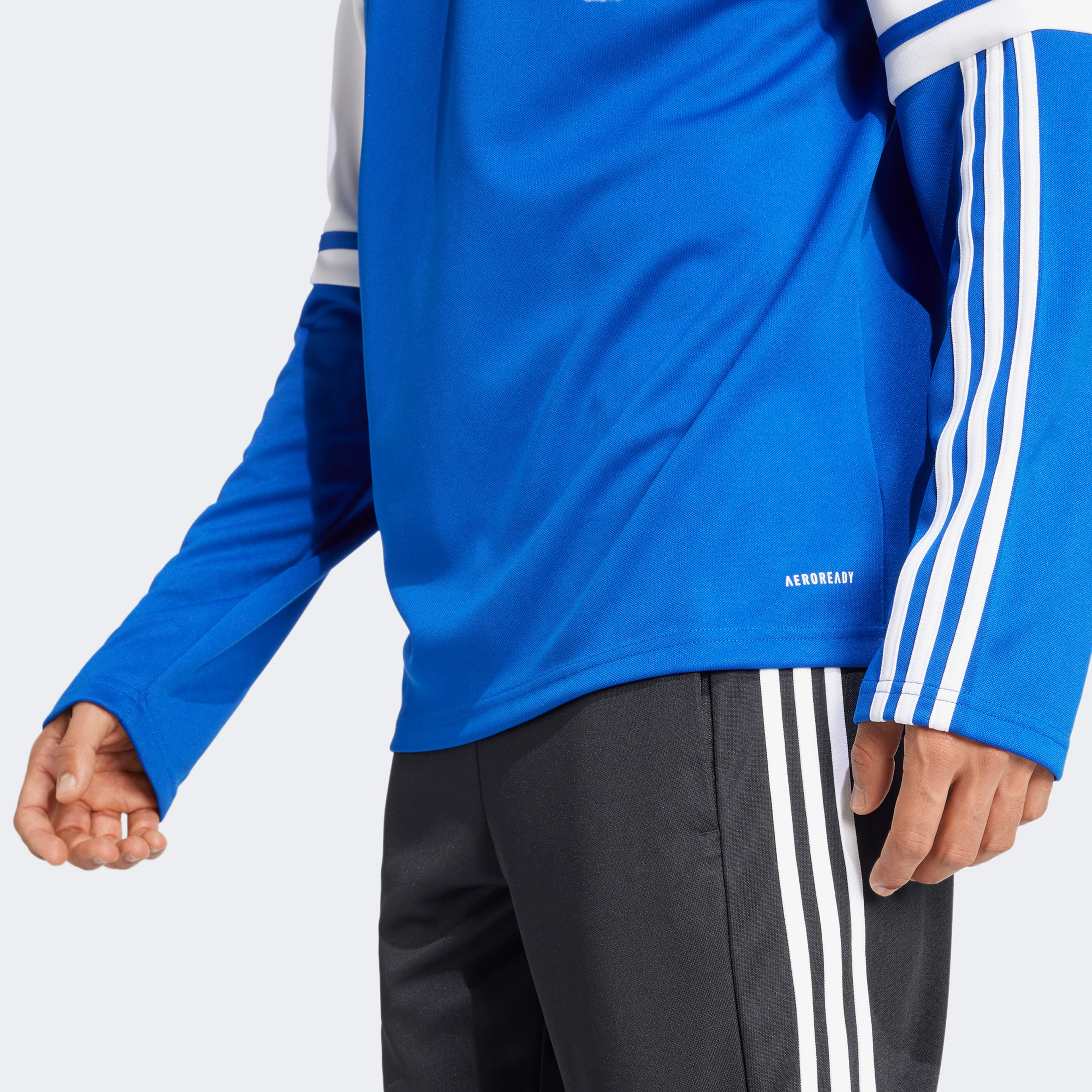 adidas Squadra 25 Erkek Mavi Sweatshirt