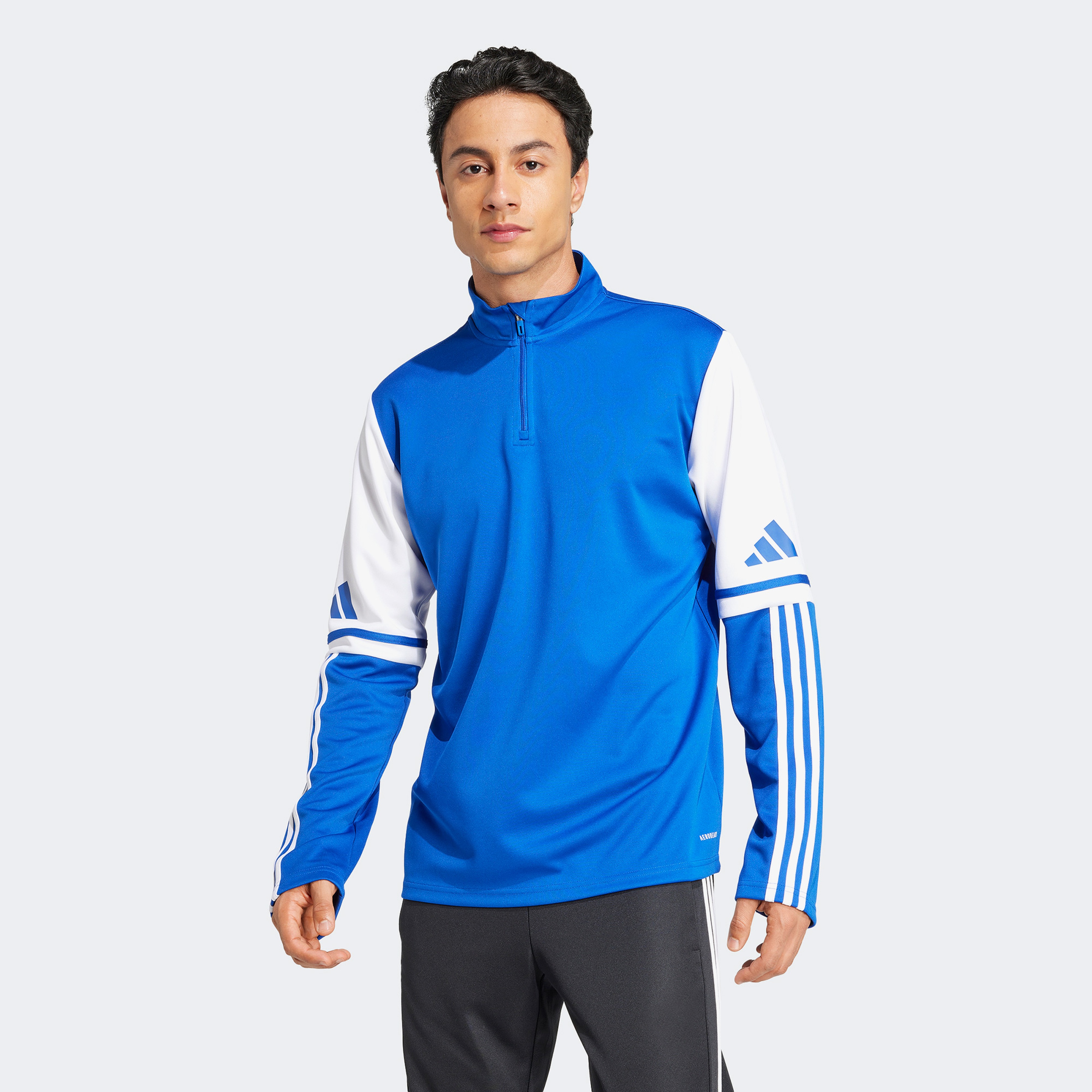 adidas Squadra 25 Erkek Mavi Sweatshirt