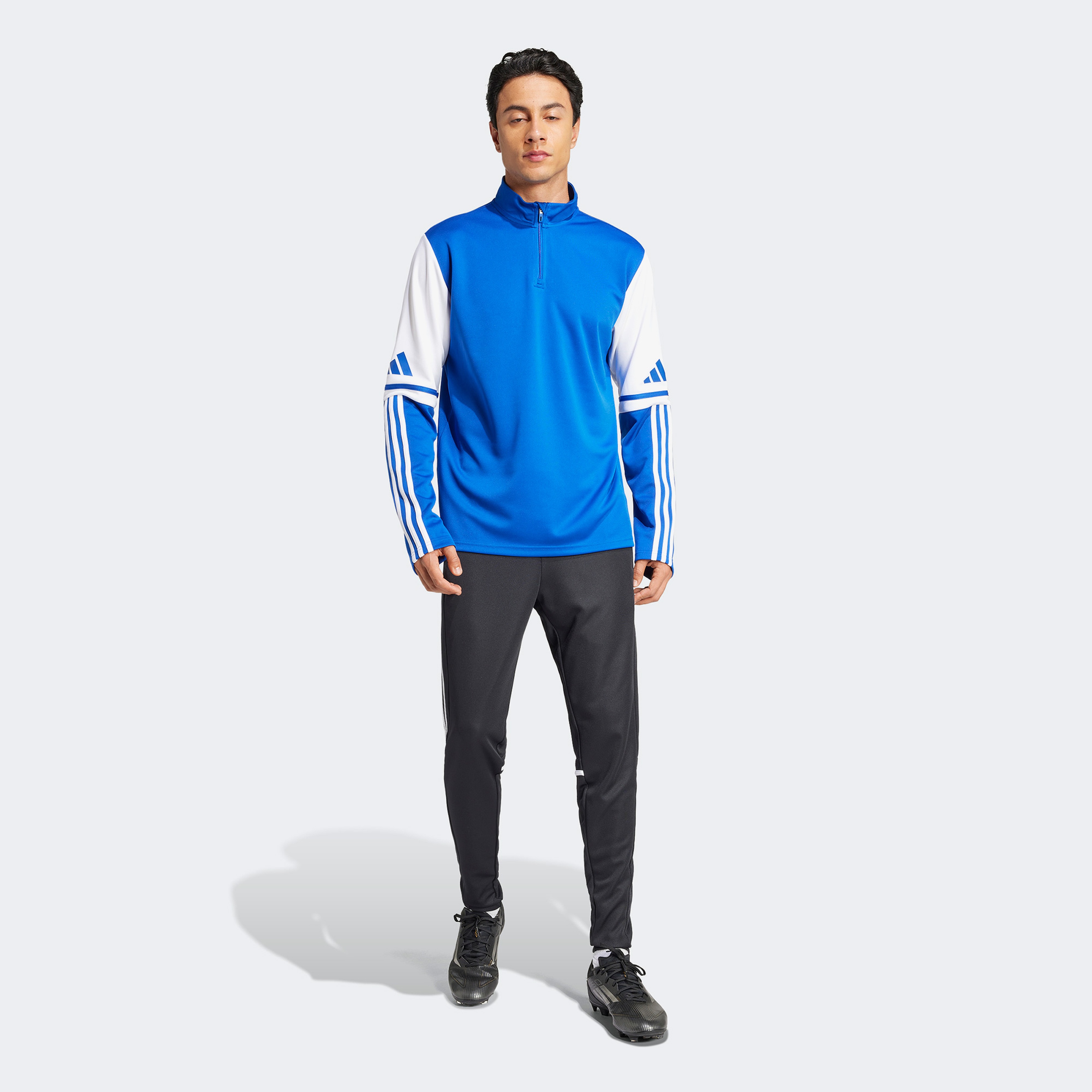 adidas Squadra 25 Erkek Mavi Sweatshirt