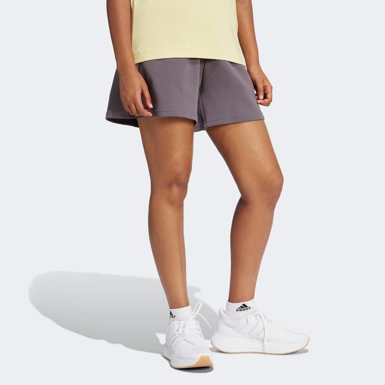 adidas Future Icons Small Logo Kadın Gri Şort