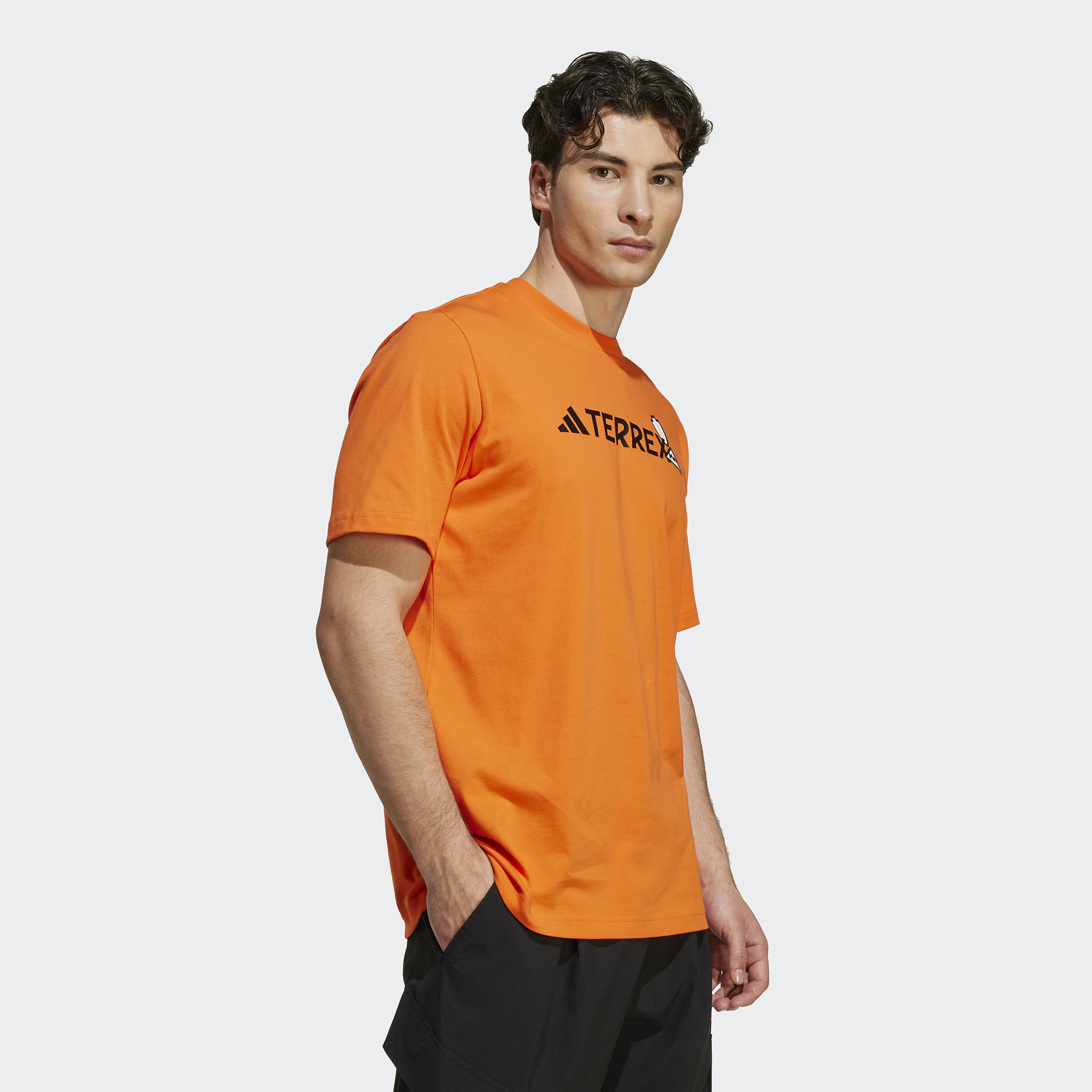 adidas Terrex Graphic Erkek Turuncu T-Shirt