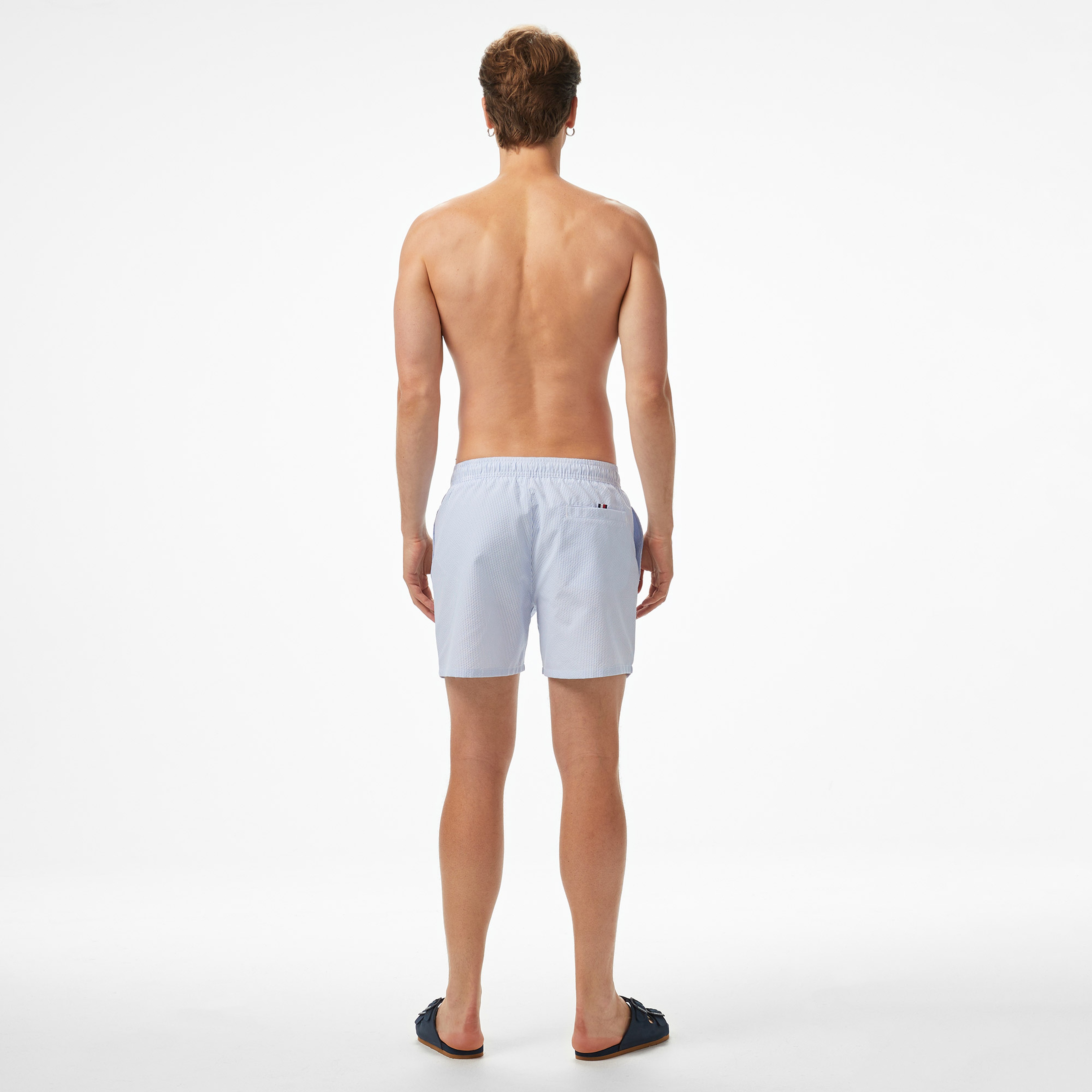 Tommy Hilfiger Medium Drawstring Erkek Mavi Mayo