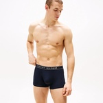 Tommy Hilfiger Lastikli Logolu Erkek Lacivert 3'lü Boxer
