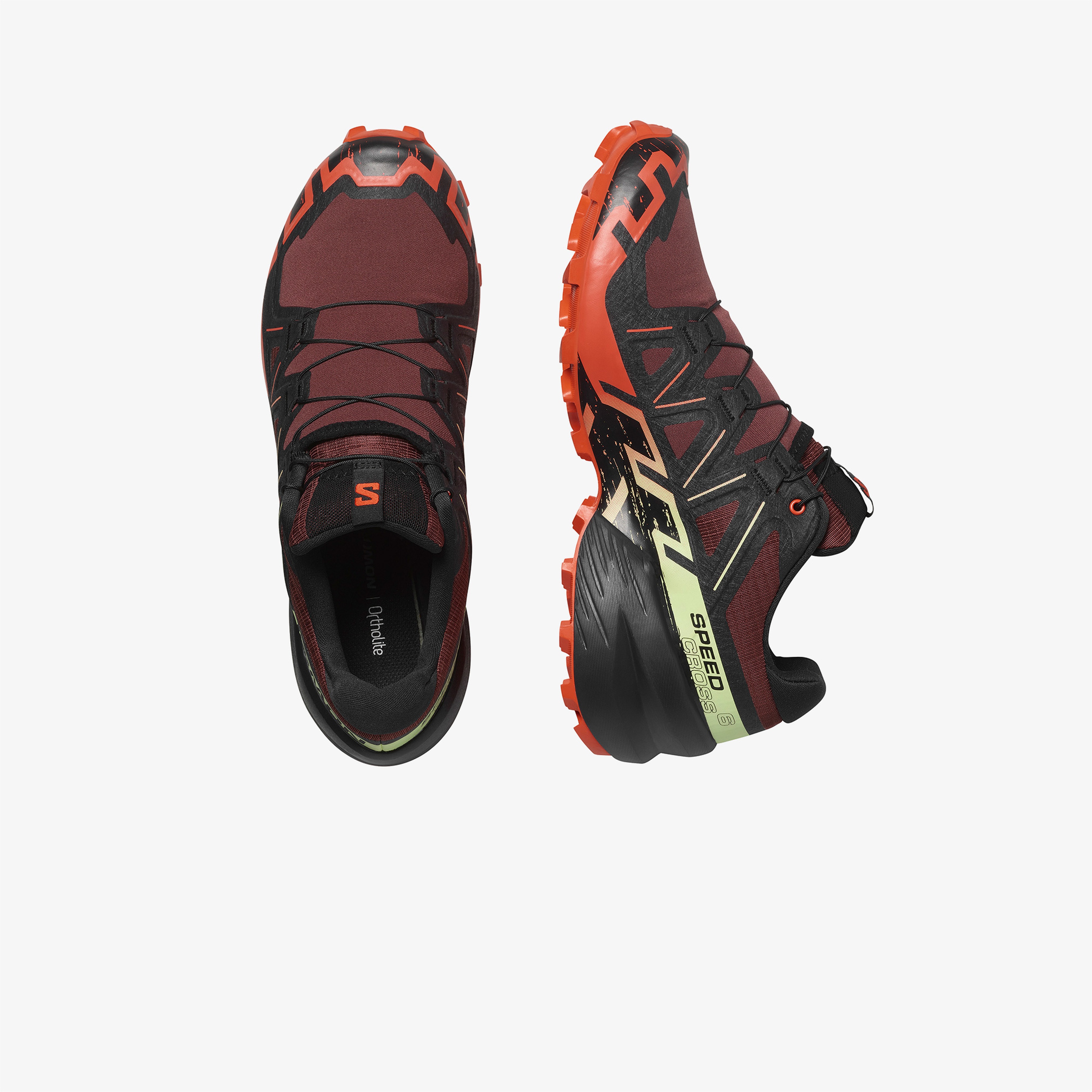 Salomon Speedcross 6 Erkek Kırmızı Koşu Ayakkabısı