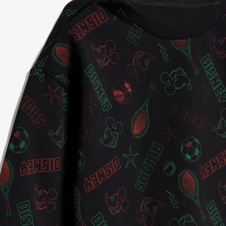 adidas Disney Mickey Mouse Bebek Siyah Eşofman Takımı