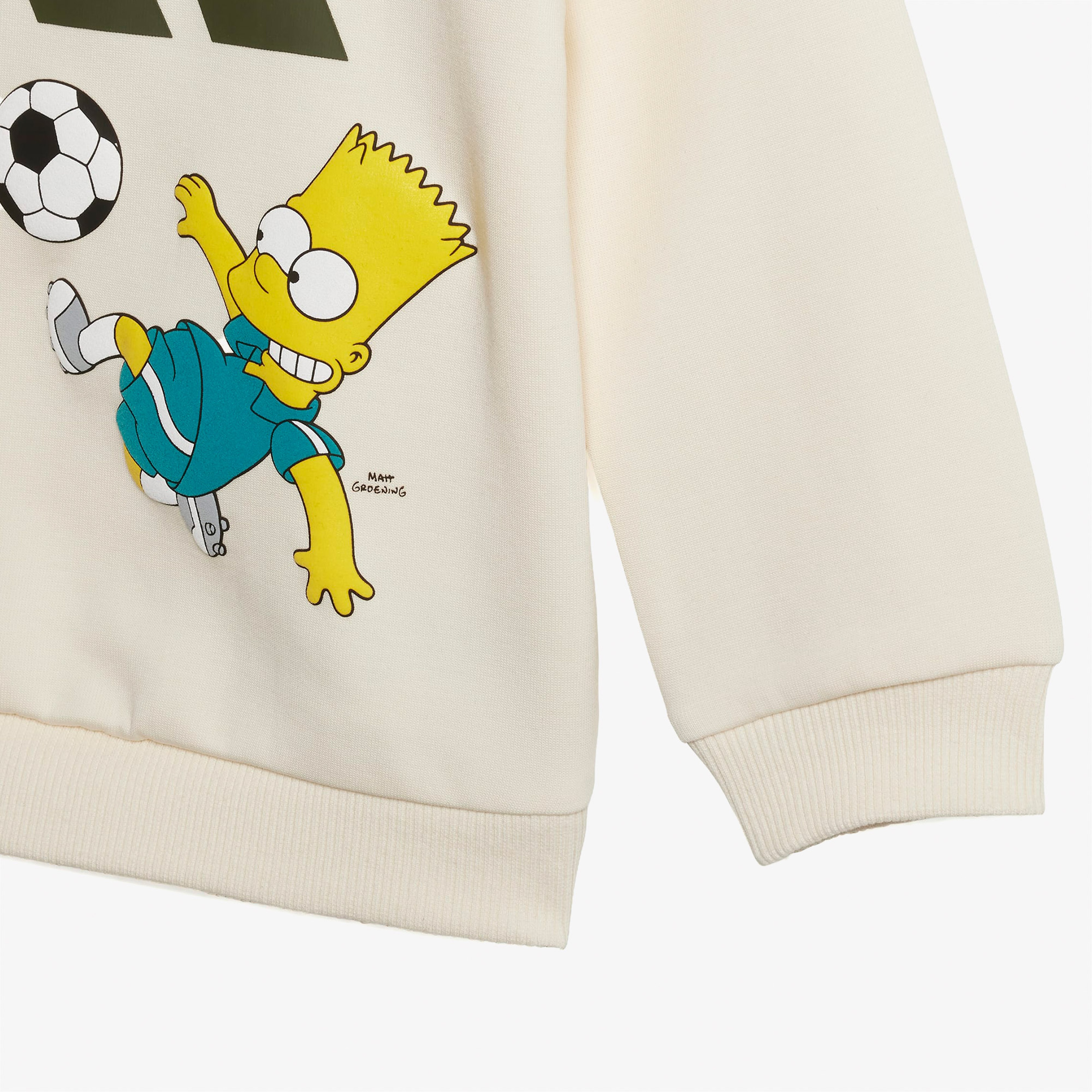 adidas The Simpsons Bebek Krem Eşofman Takımı