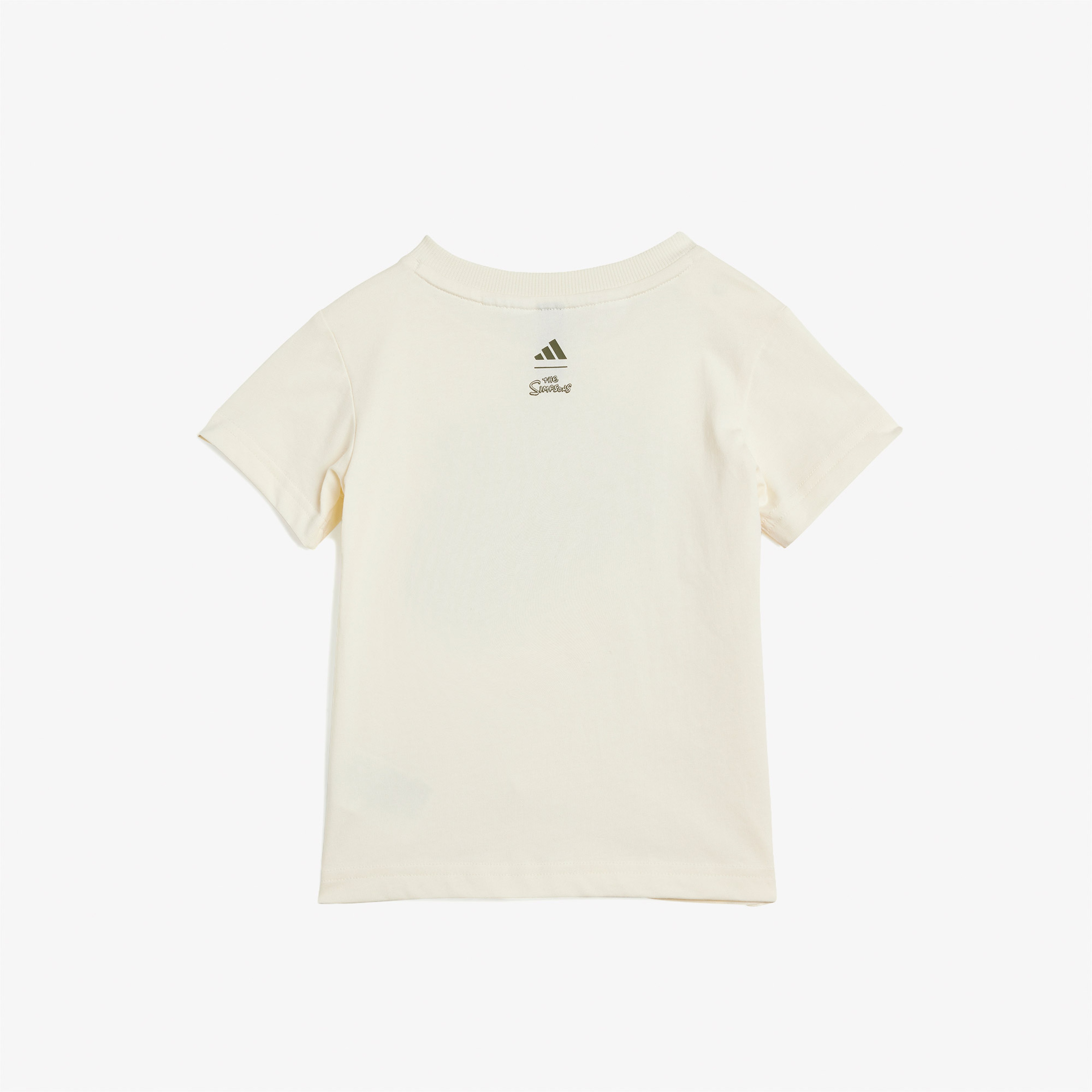 adidas Simpsons Bebek Krem Şort Takımı