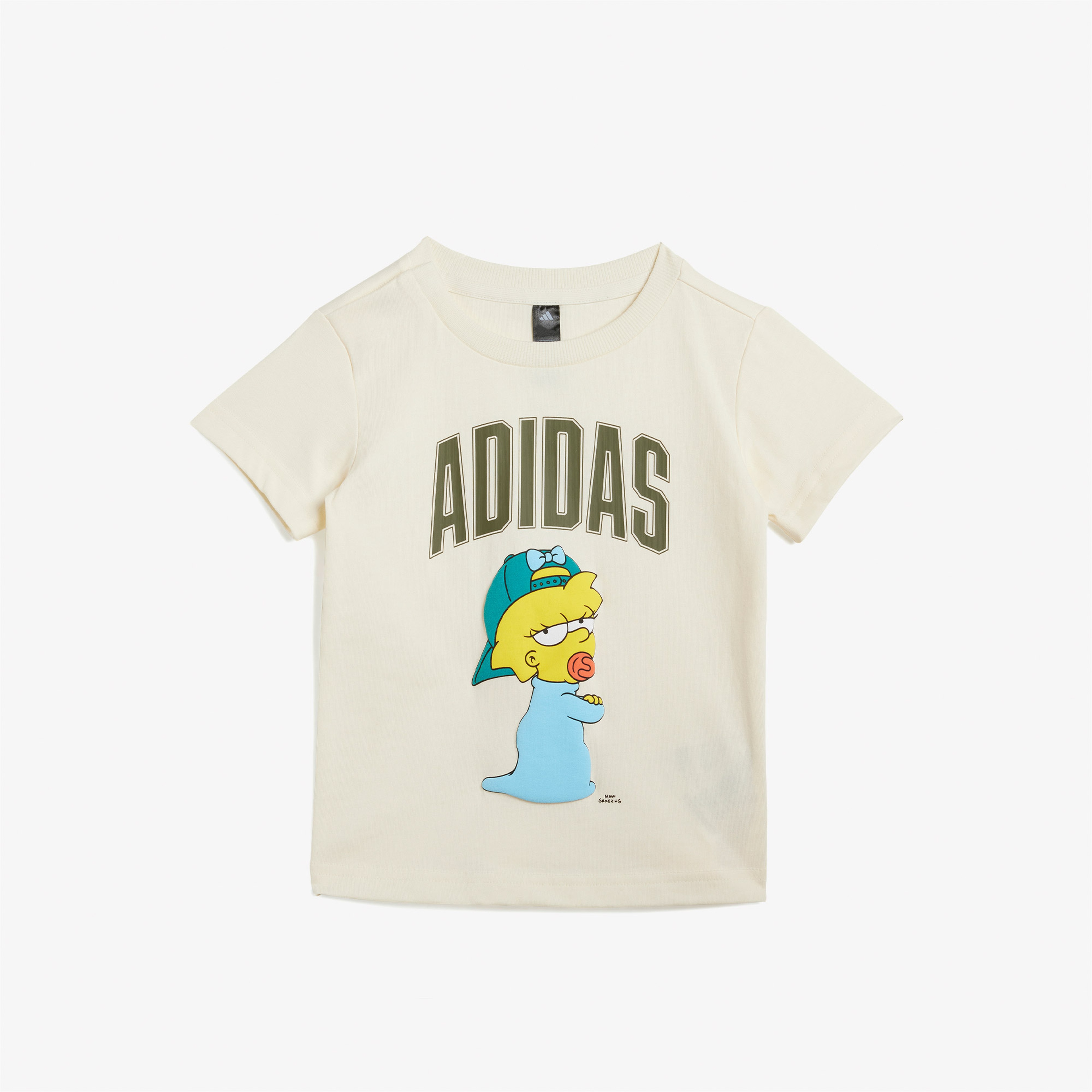 adidas Simpsons Bebek Krem Şort Takımı