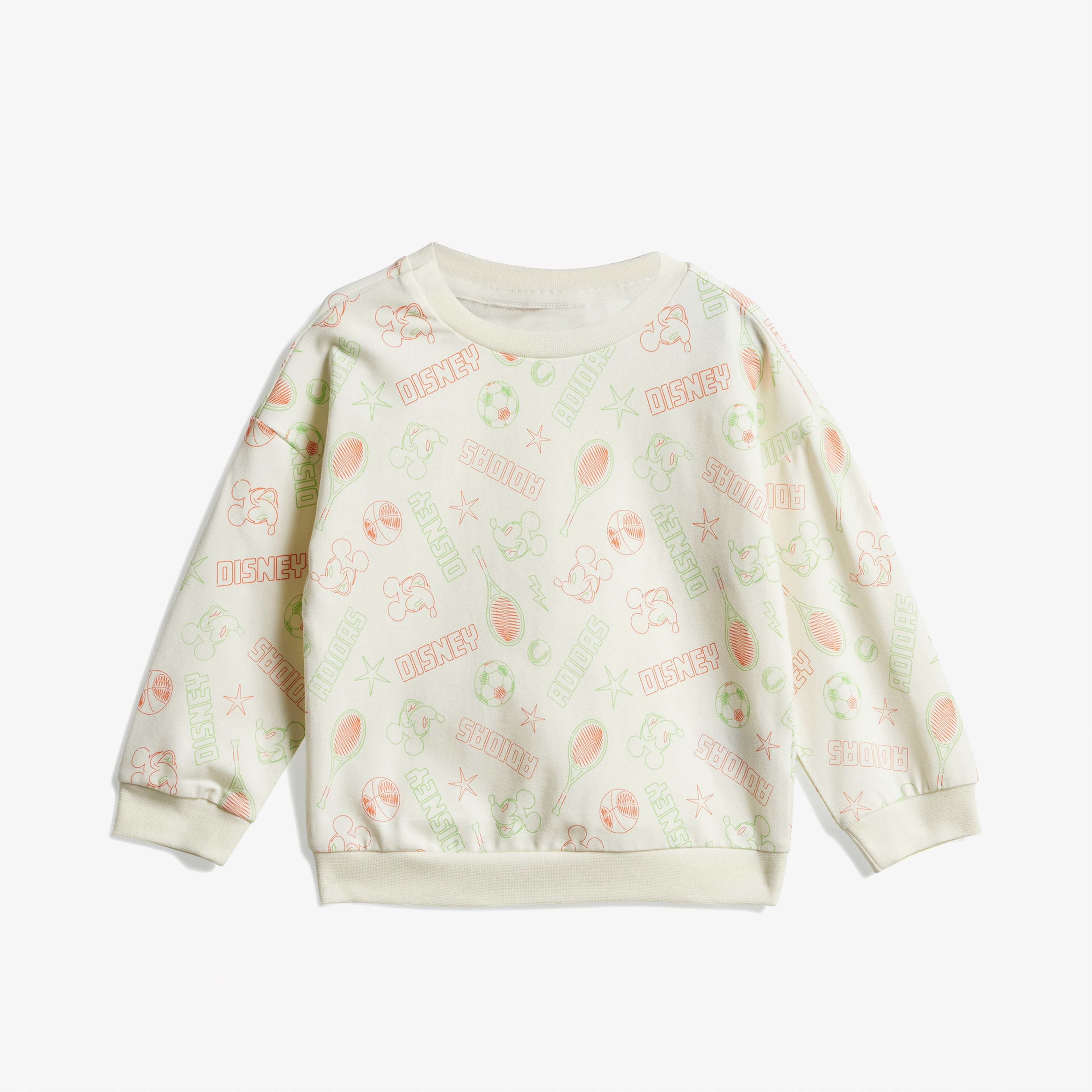 adidas Disney Mickey Mouse Bebek Beyaz Eşofman Takımı