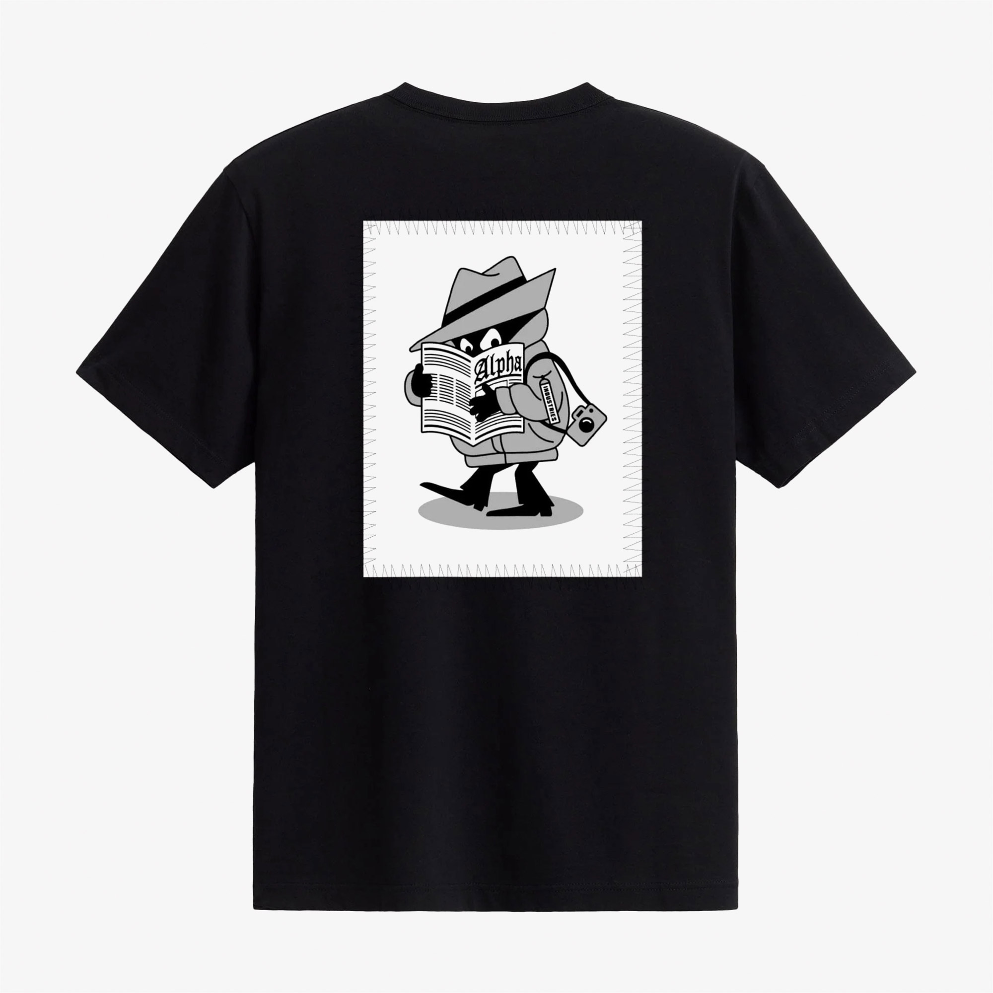 Alpha Industries New Patch Erkek Siyah T-Shirt