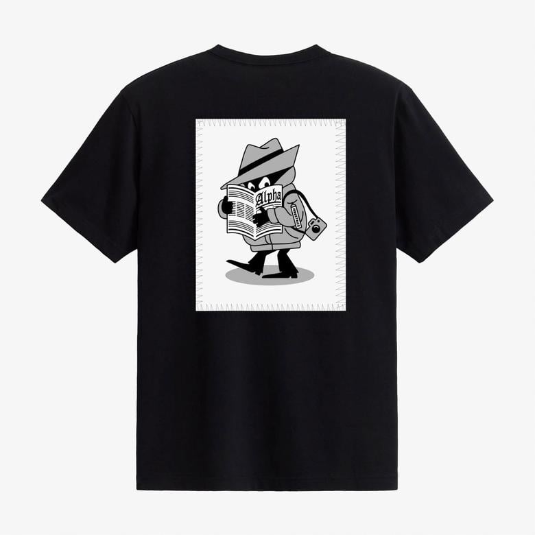 Alpha Industries New Patch Erkek Siyah T-Shirt