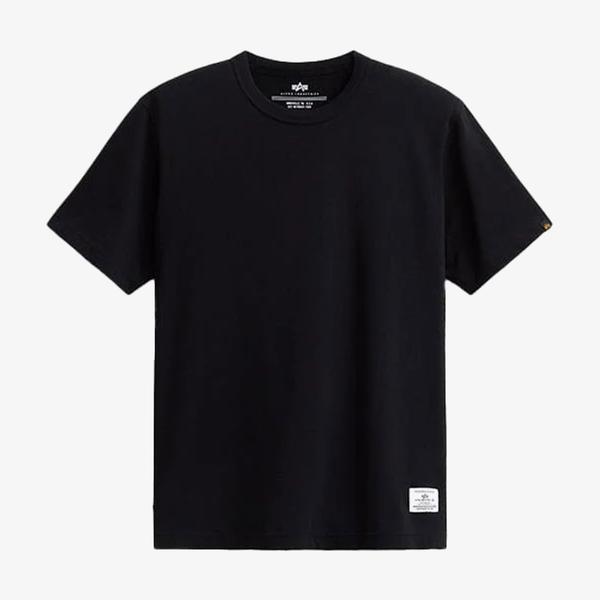 Alpha Industries New Patch Erkek Siyah T-Shirt
