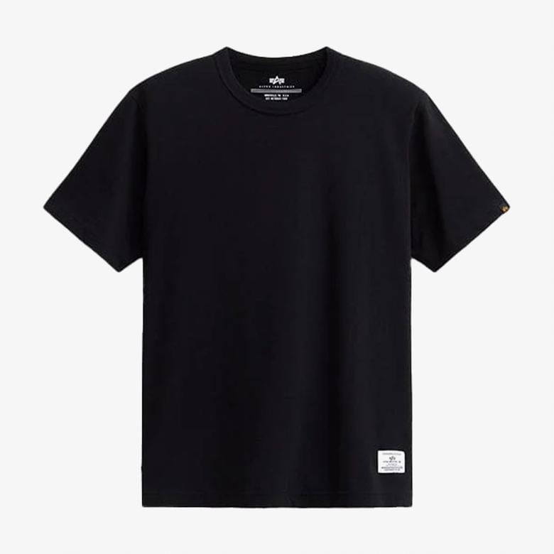 Alpha Industries New Patch Erkek Siyah T-Shirt