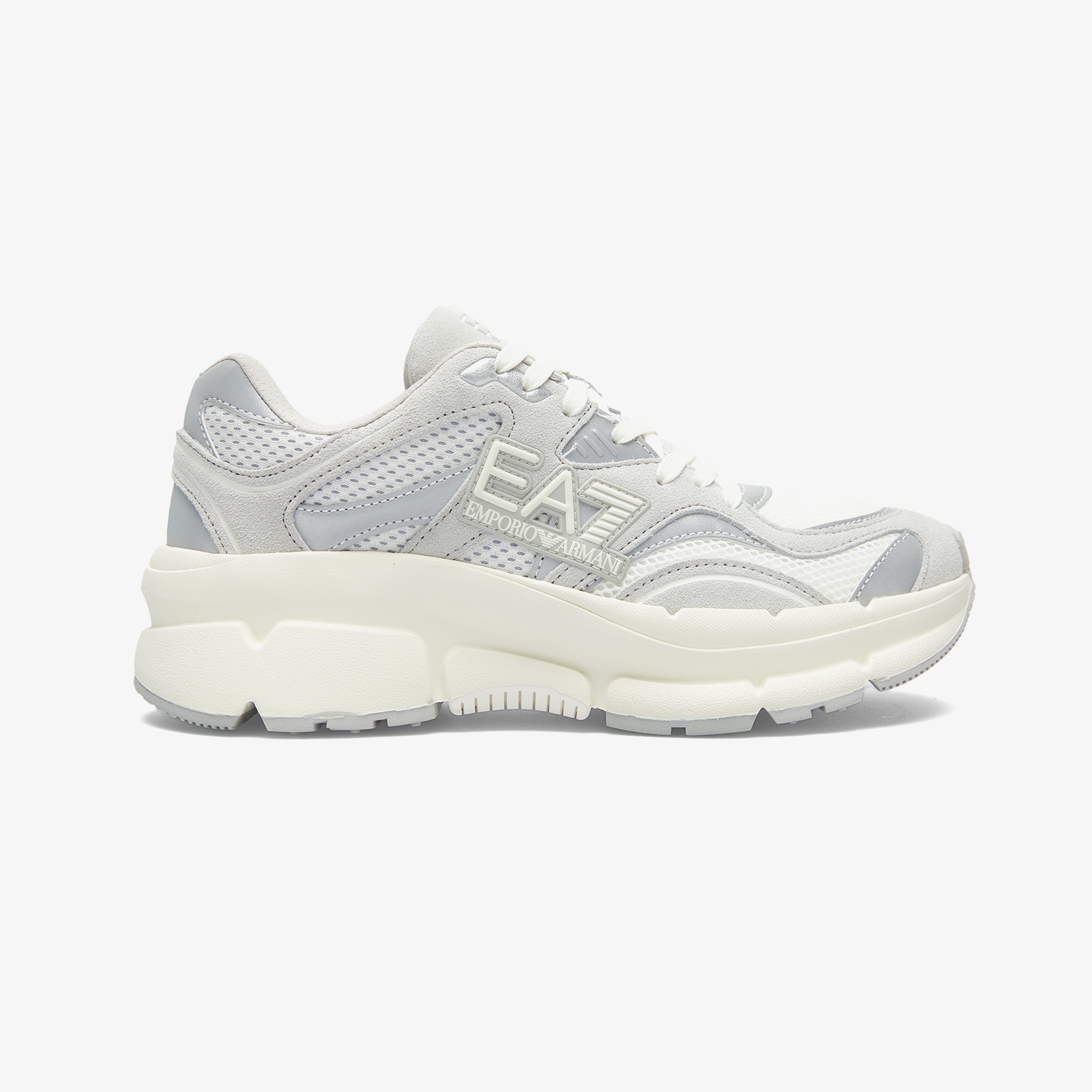 Emporio Armani Erkek Gri Sneaker