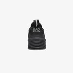 Ea7 Ace Runner Monogram Unisex Siyah Spor Ayakkabı