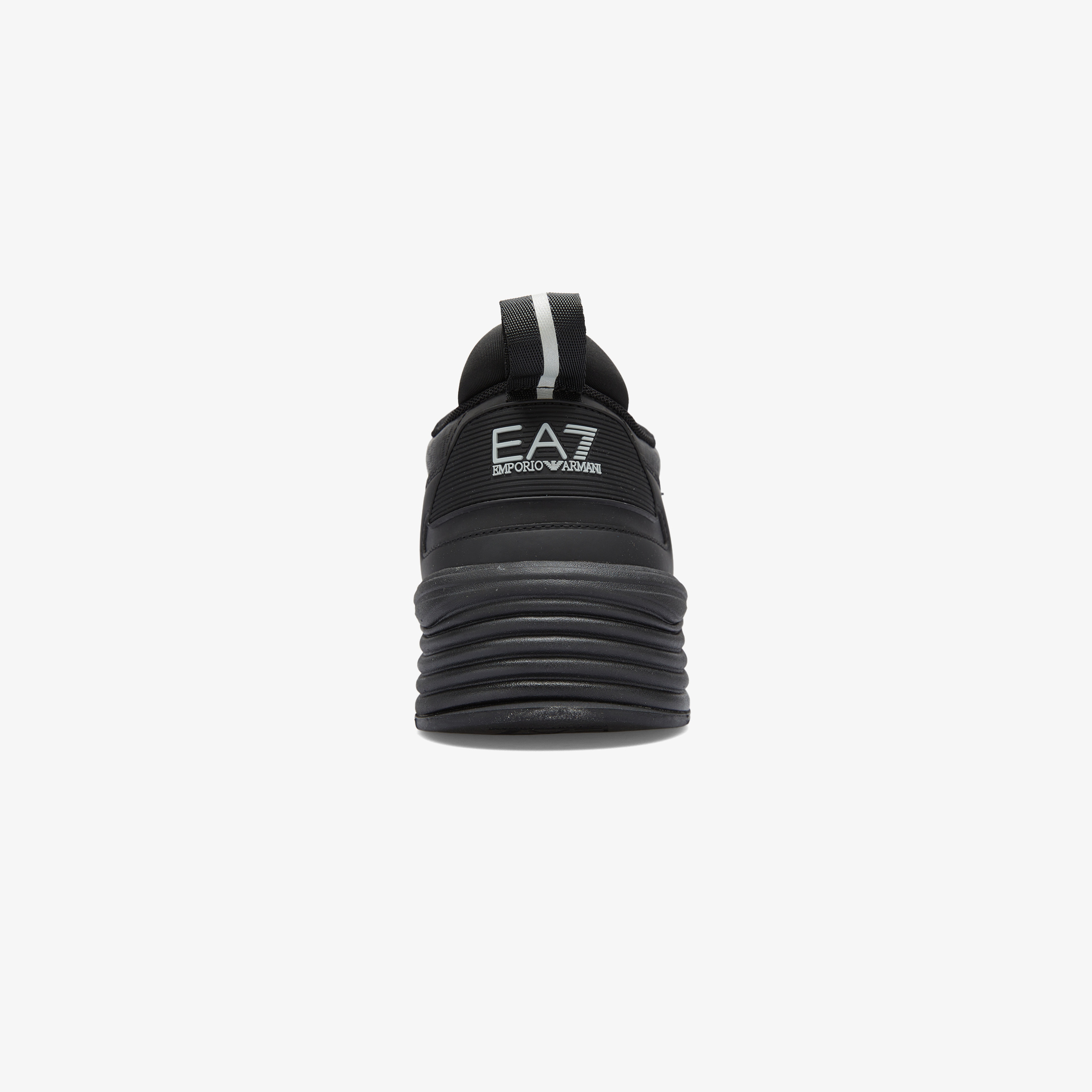 Ea7 Ace Runner Monogram Unisex Siyah Spor Ayakkabı