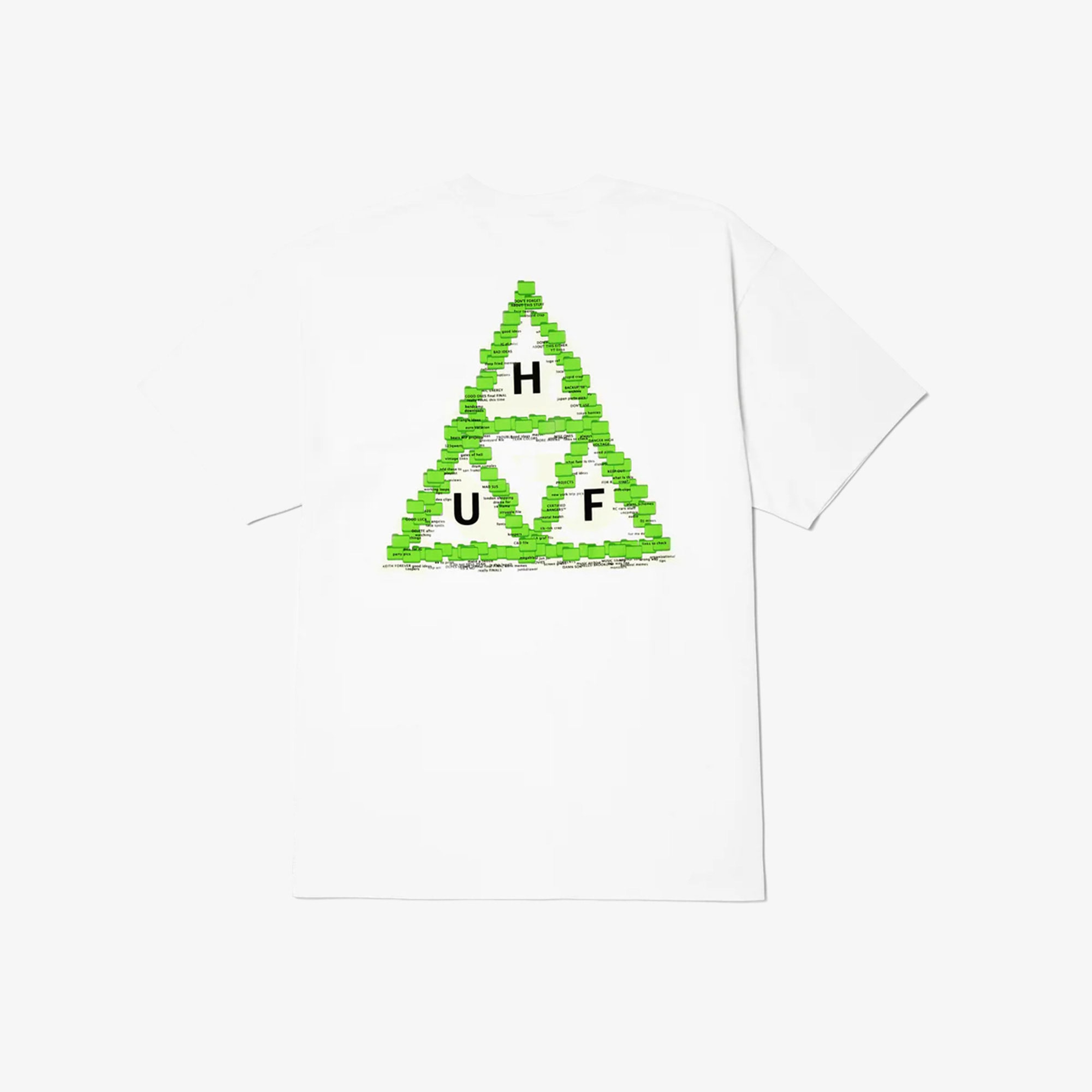 Huf Desktop Erkek Beyaz T-Shirt