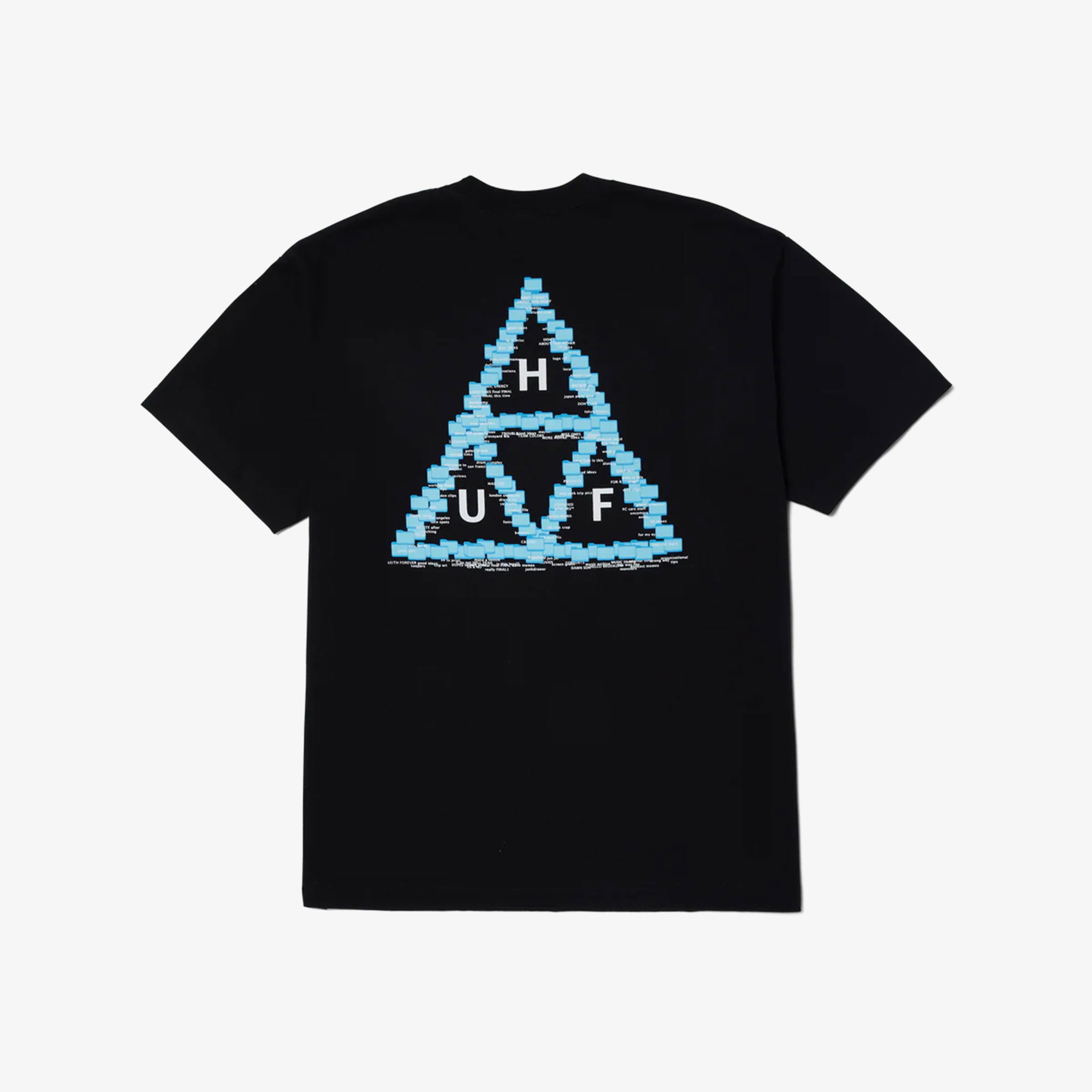 Huf Desktop Erkek Siyah T-Shirt