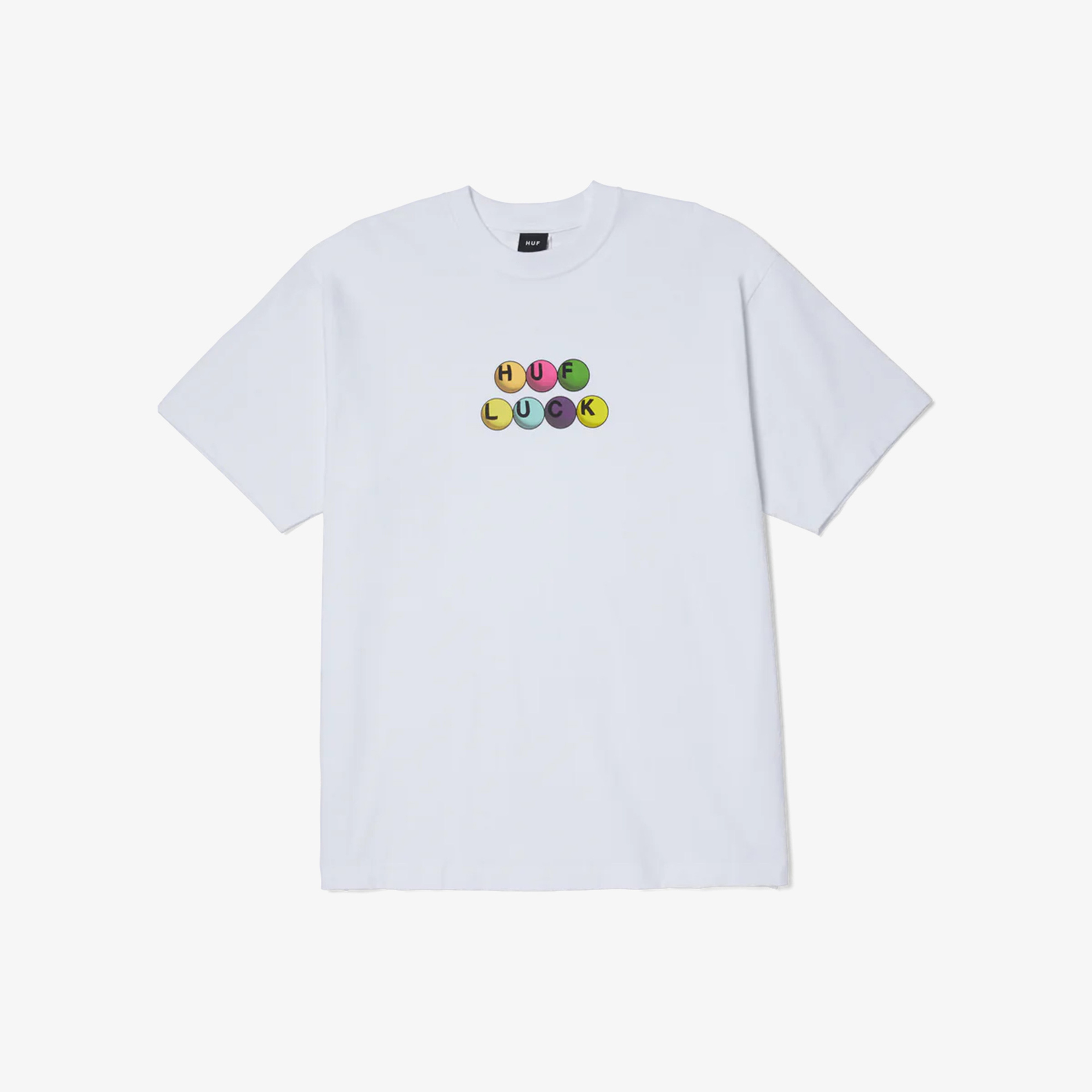 Huf Lucky Erkek Beyaz T-Shirt