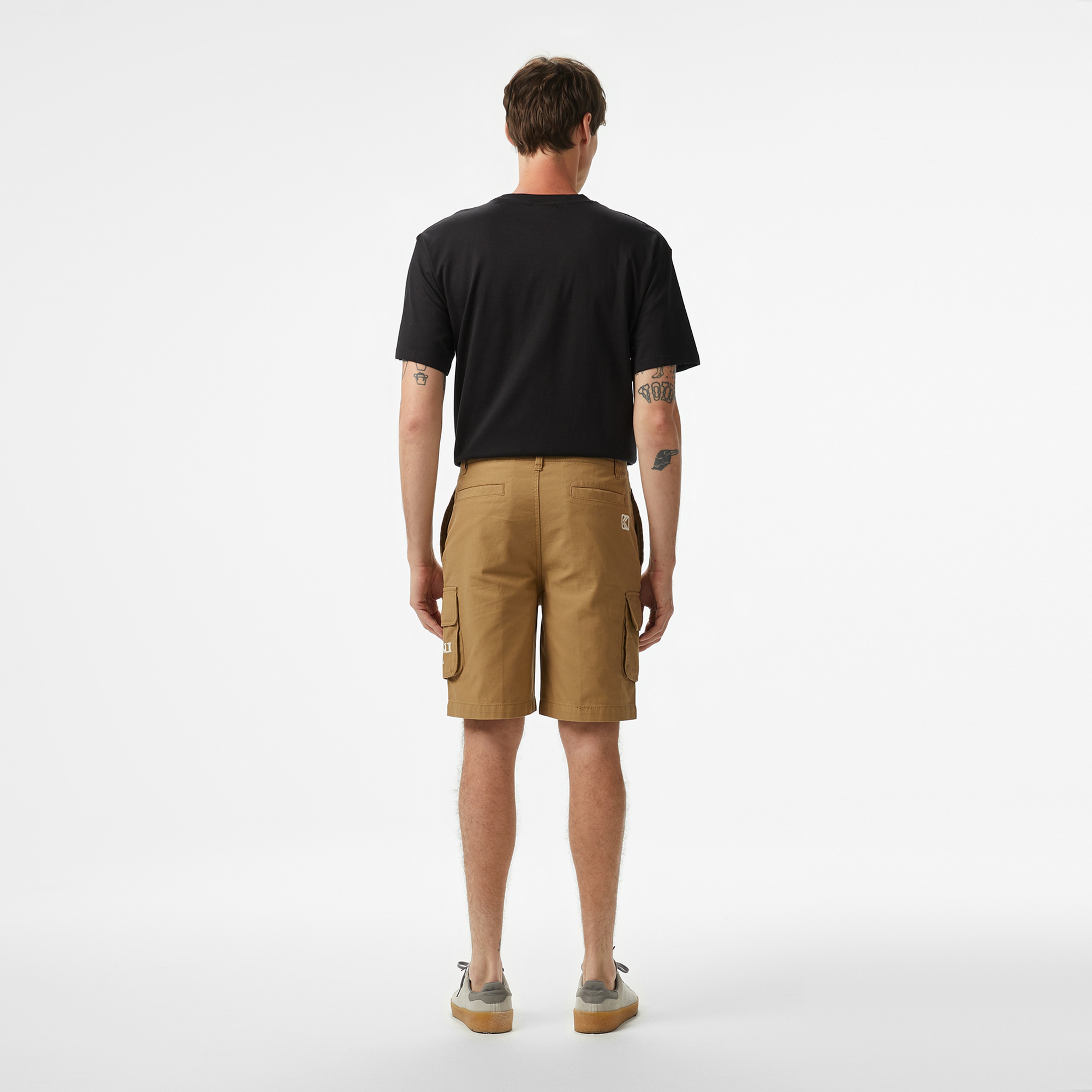 Karl Kani Retro Washed Cargo Erkek Siyah Şort