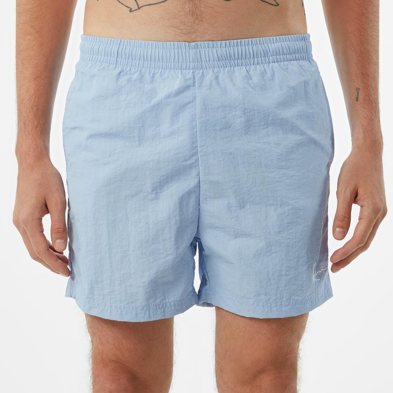 Karl Kani Signature Swim Erkek Mavi Mayo