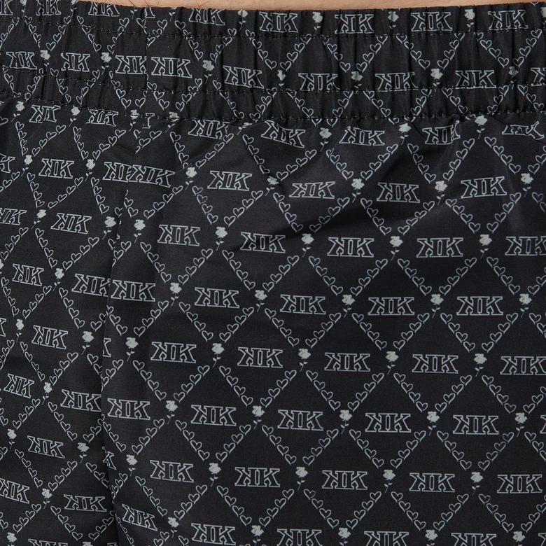 Karl Kani Monogram Erkek Siyah Mayo