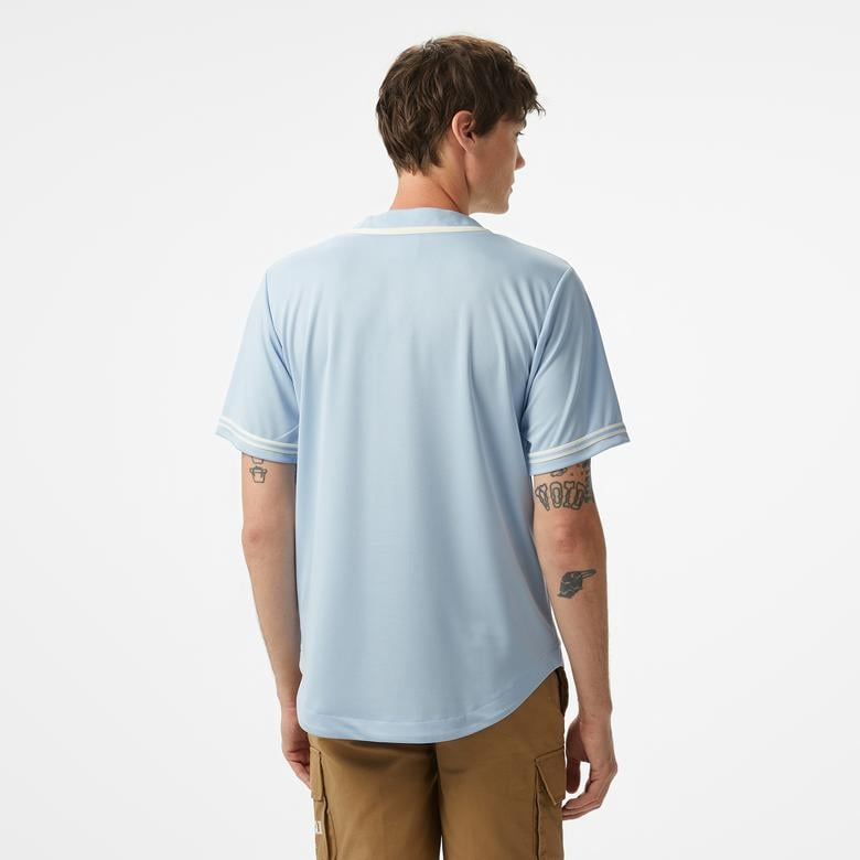 Karl Kani Baseball Erkek Mavi Gömlek