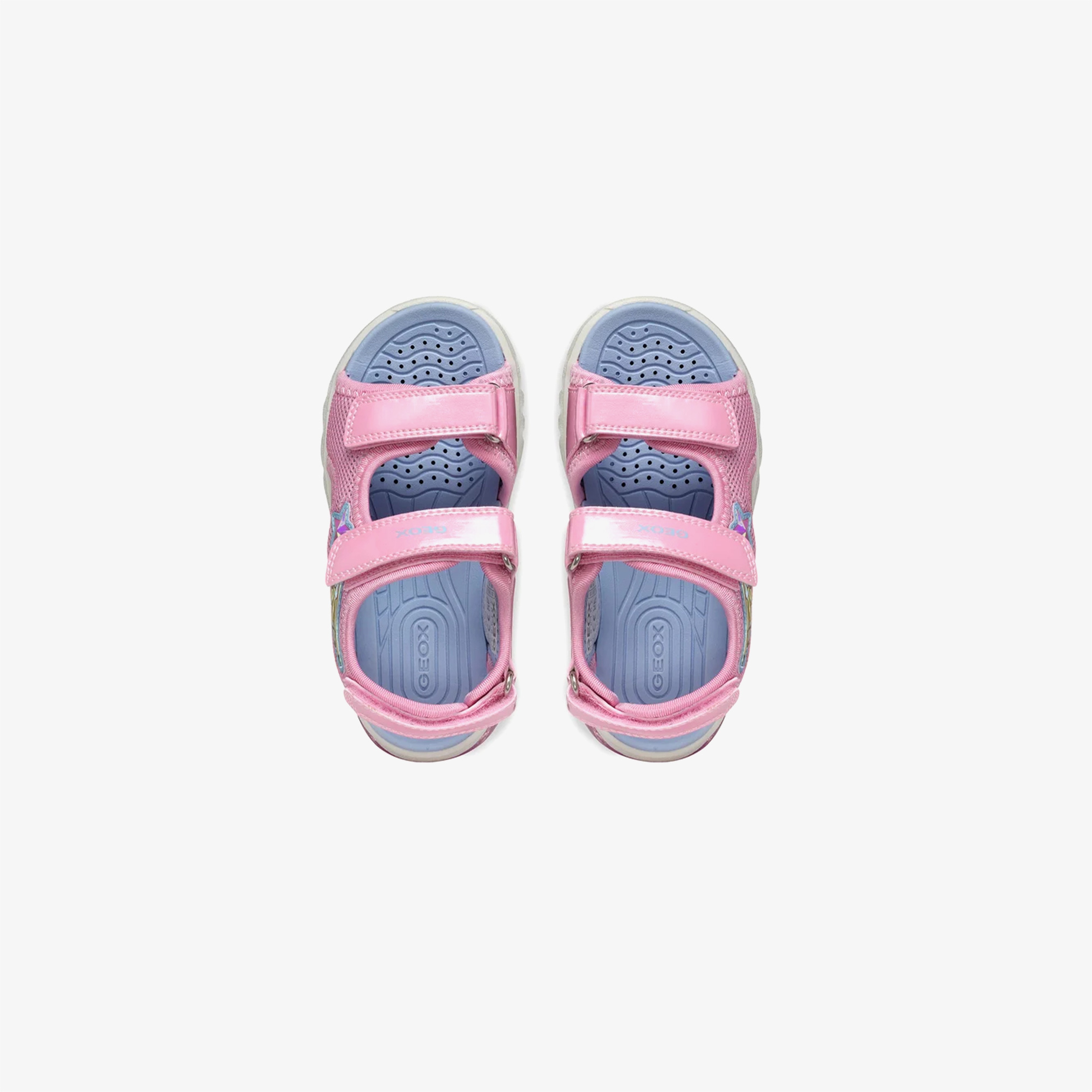 Geox Ciberdron Bebek Pembe Sandalet