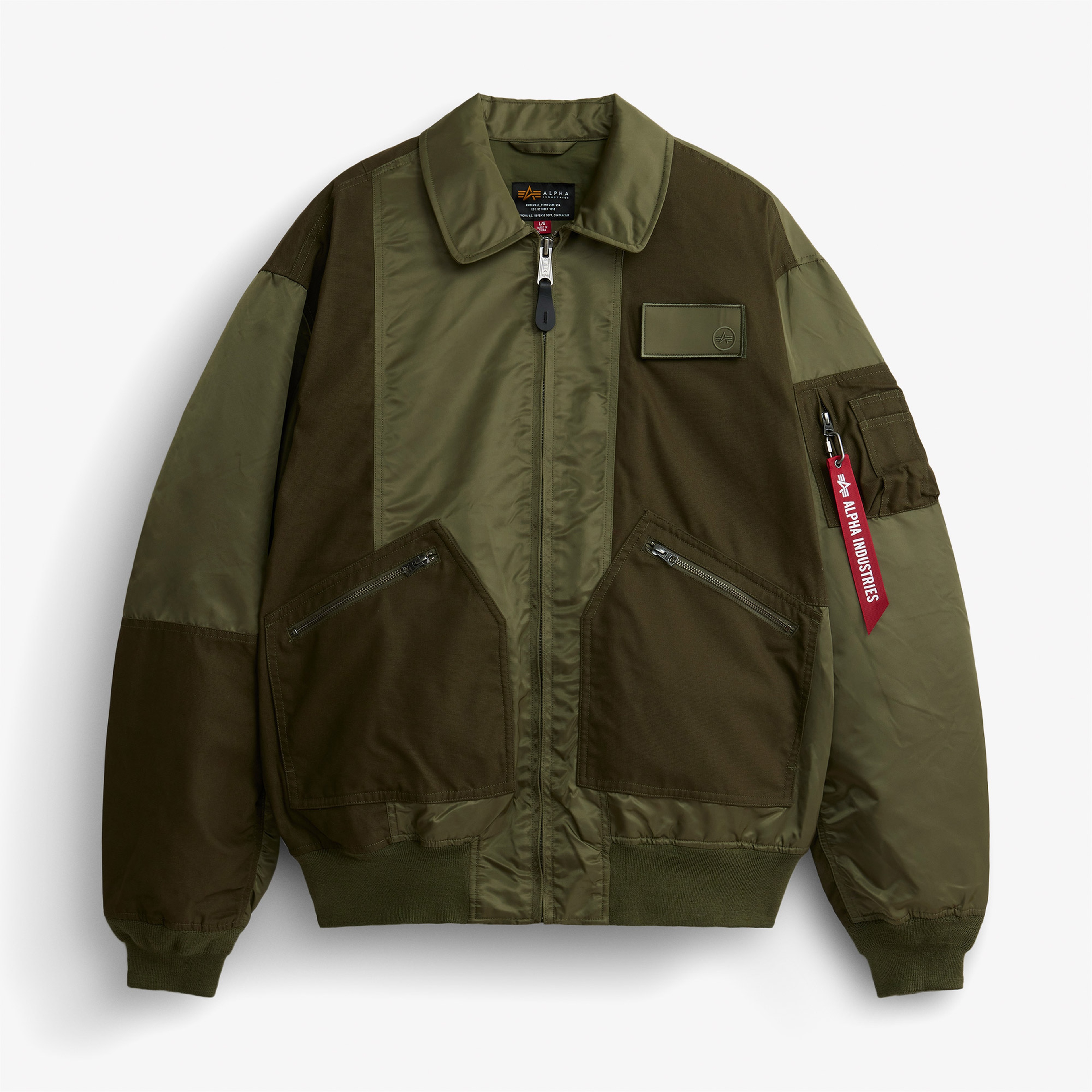 Alpha Industries Mixed Media CWU 36P Erkek Yeşil CeketSMJM55000C1