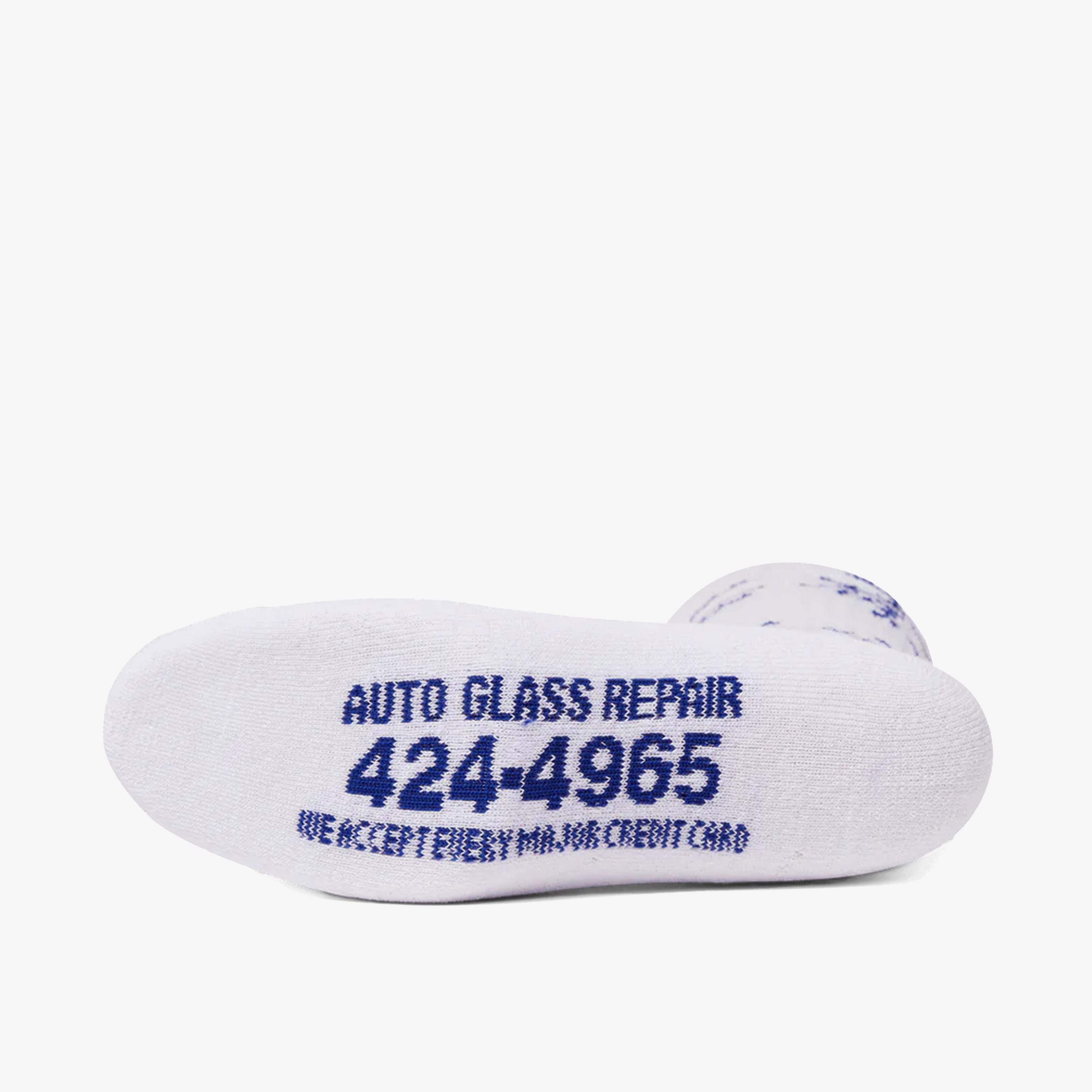 Huf Auto Glass Crew Erkek Beyaz Çorap