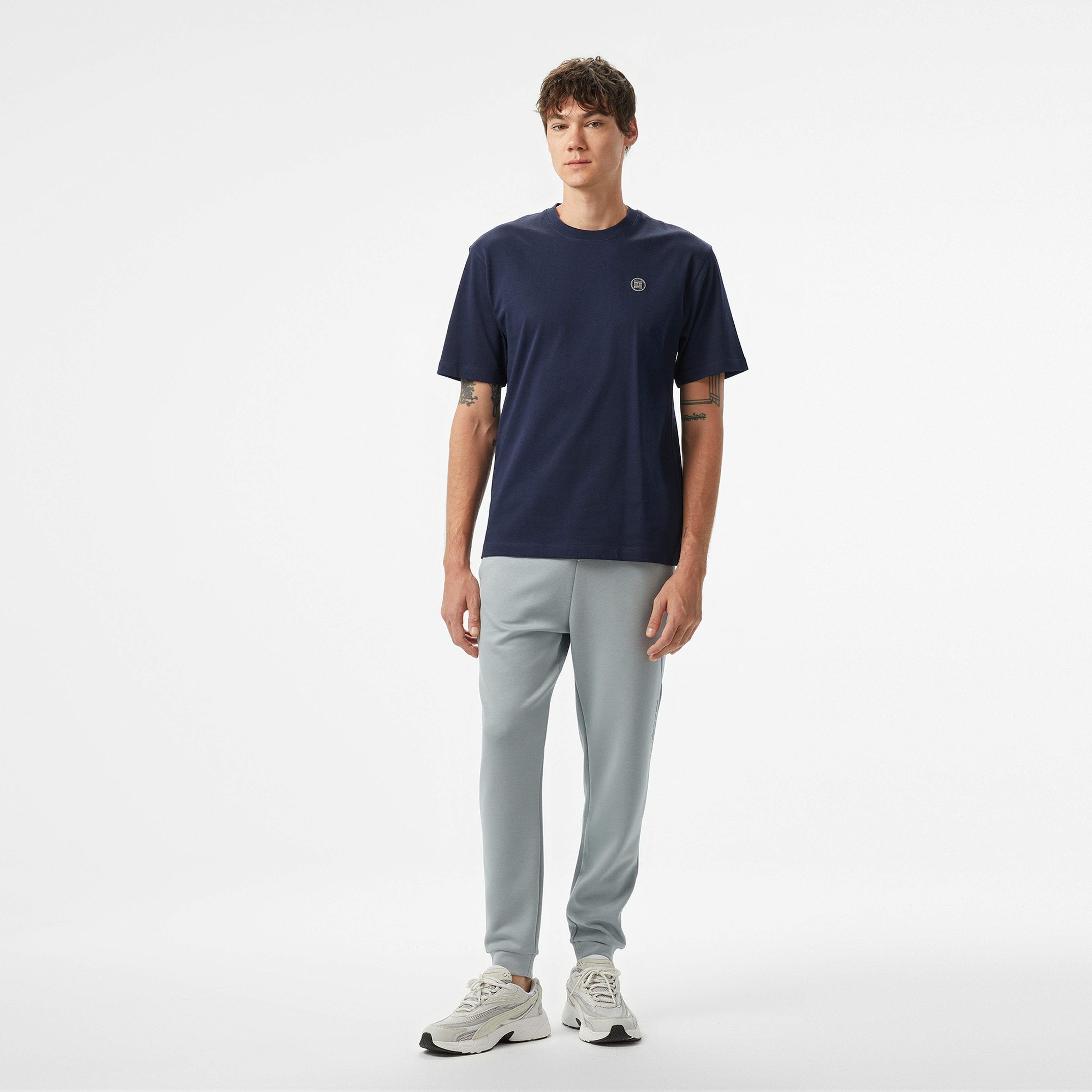 Sportempt Stm371 Erkek Lacivert T-Shirt