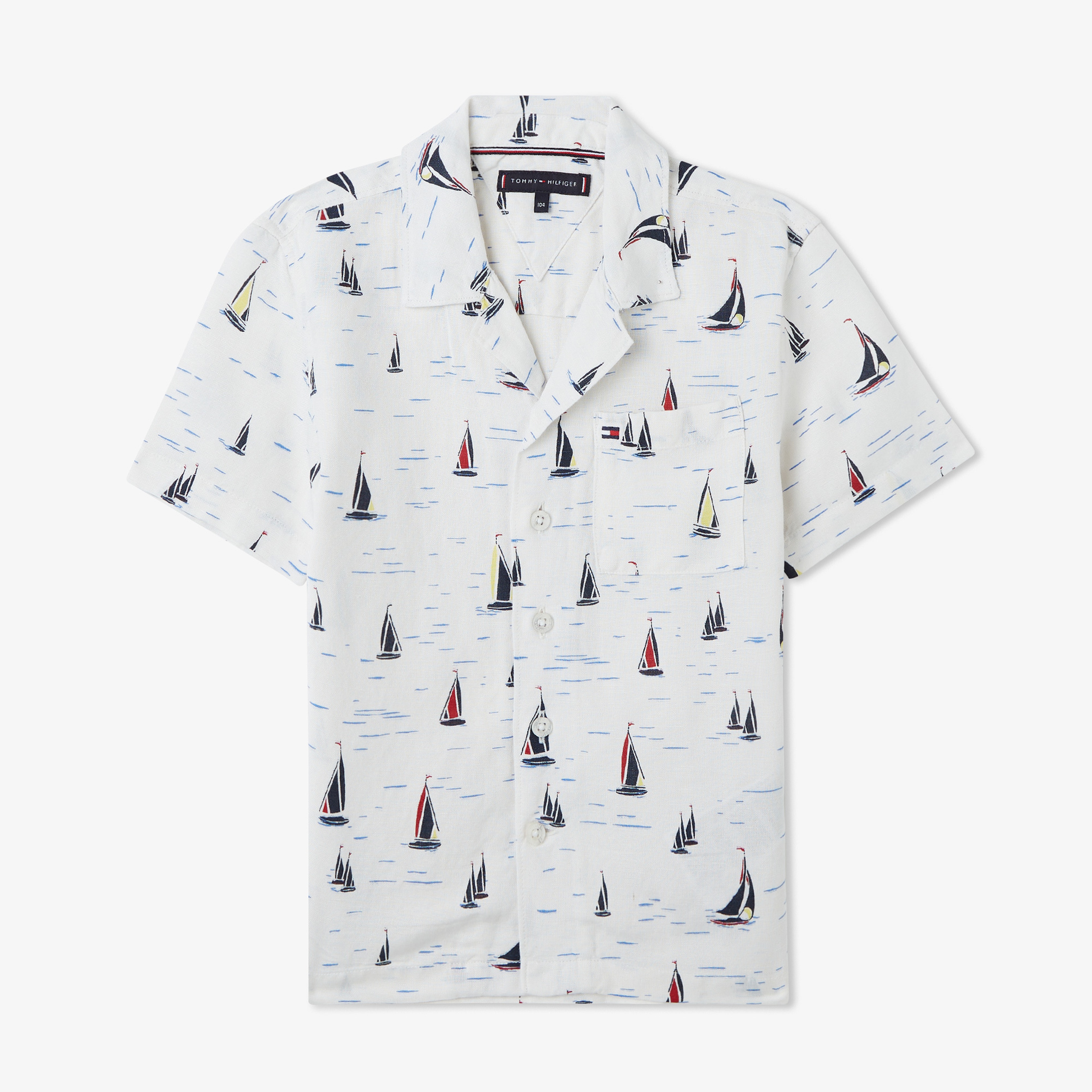 Tommy Hilfiger Çocuk Beyaz Gömlek