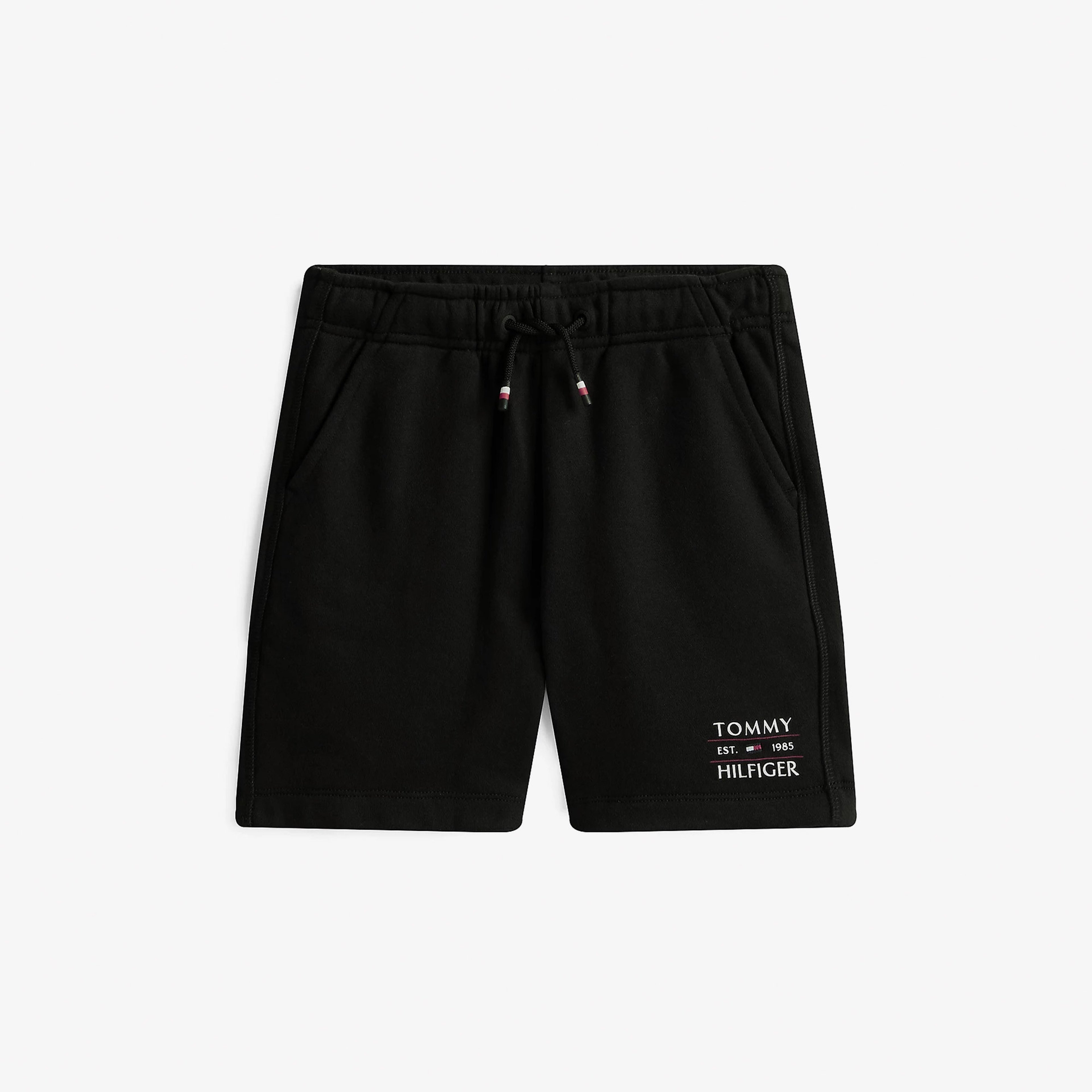 Tommy Hilfiger Logo Çocuk Siyah Şort