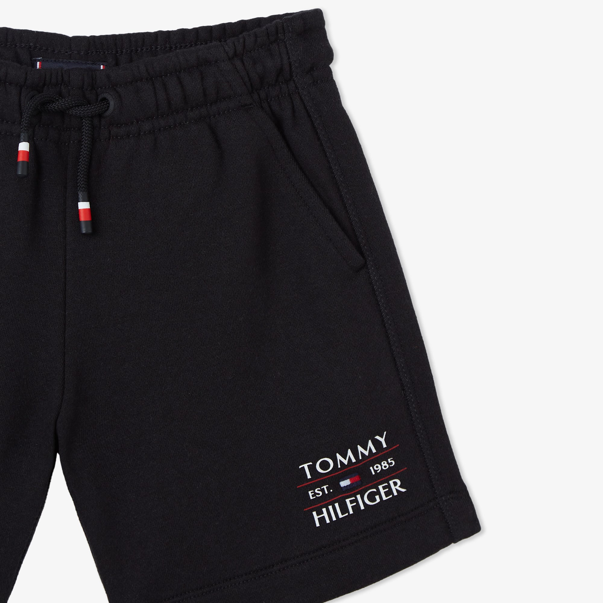 Tommy Hilfiger Logo Çocuk Siyah Şort
