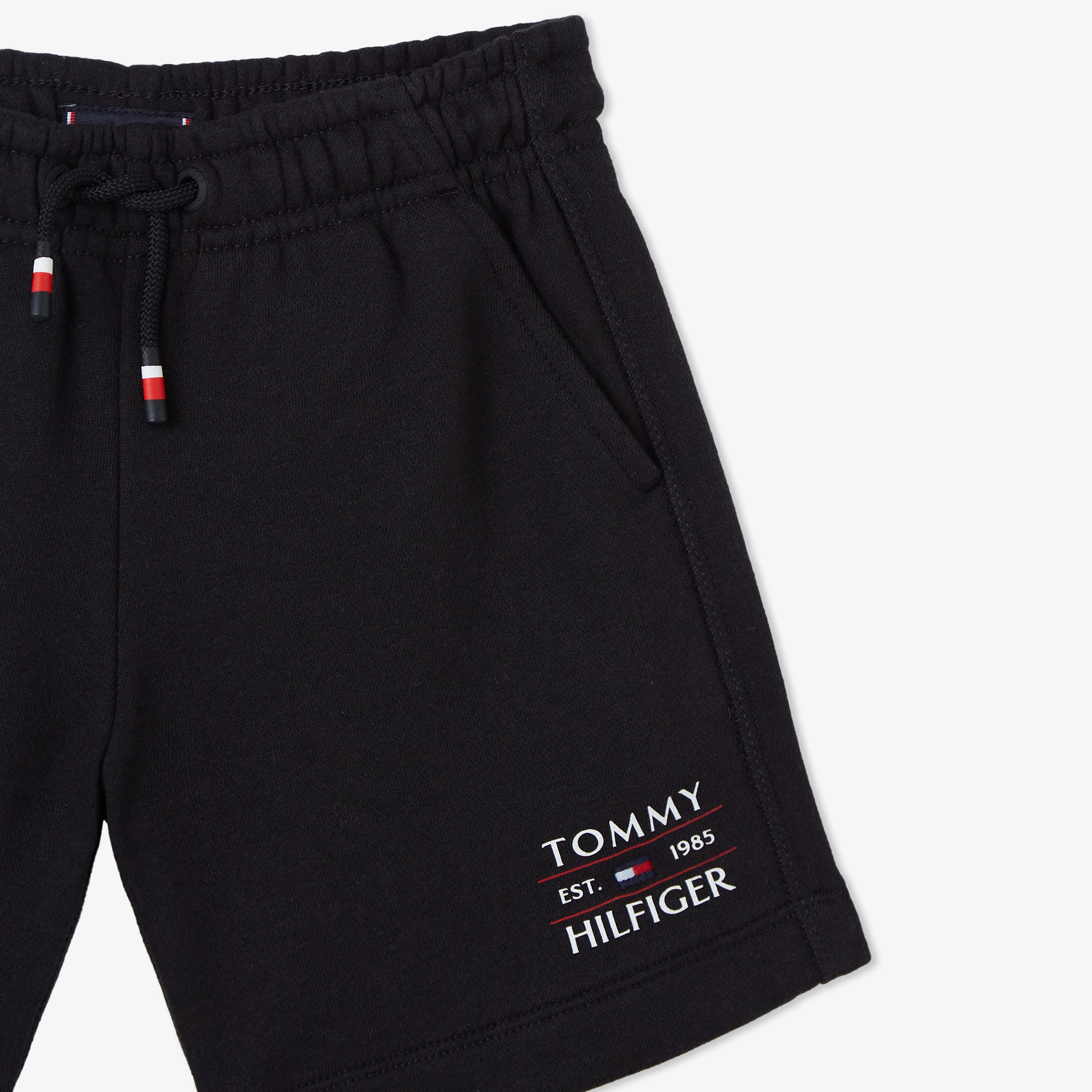 Tommy Hilfiger Logo Çocuk Siyah Şort