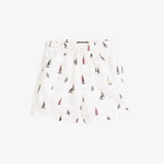 Tommy Hilfiger Print Linen Çocuk Beyaz Mayo