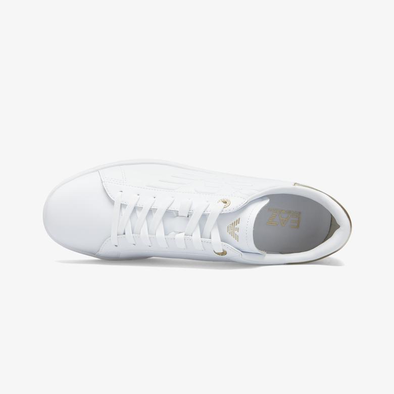 Emporio Armani Classic Erkek Beyaz Sneaker