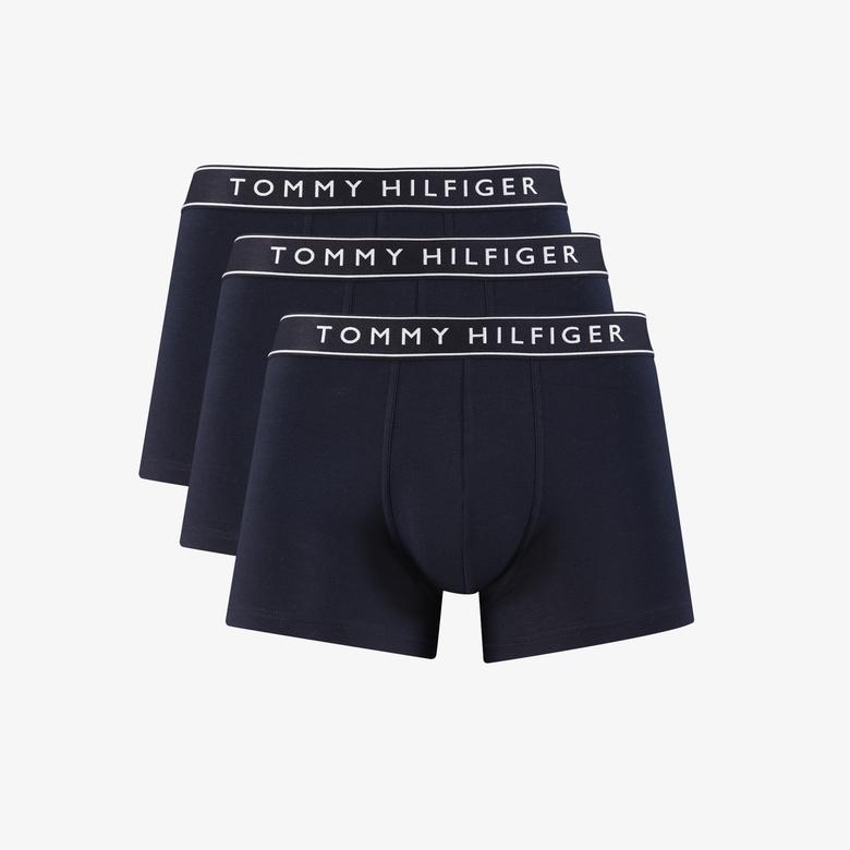 Tommy Hilfiger Everyday Essentials Erkek Lacivert 3'lü Boxer