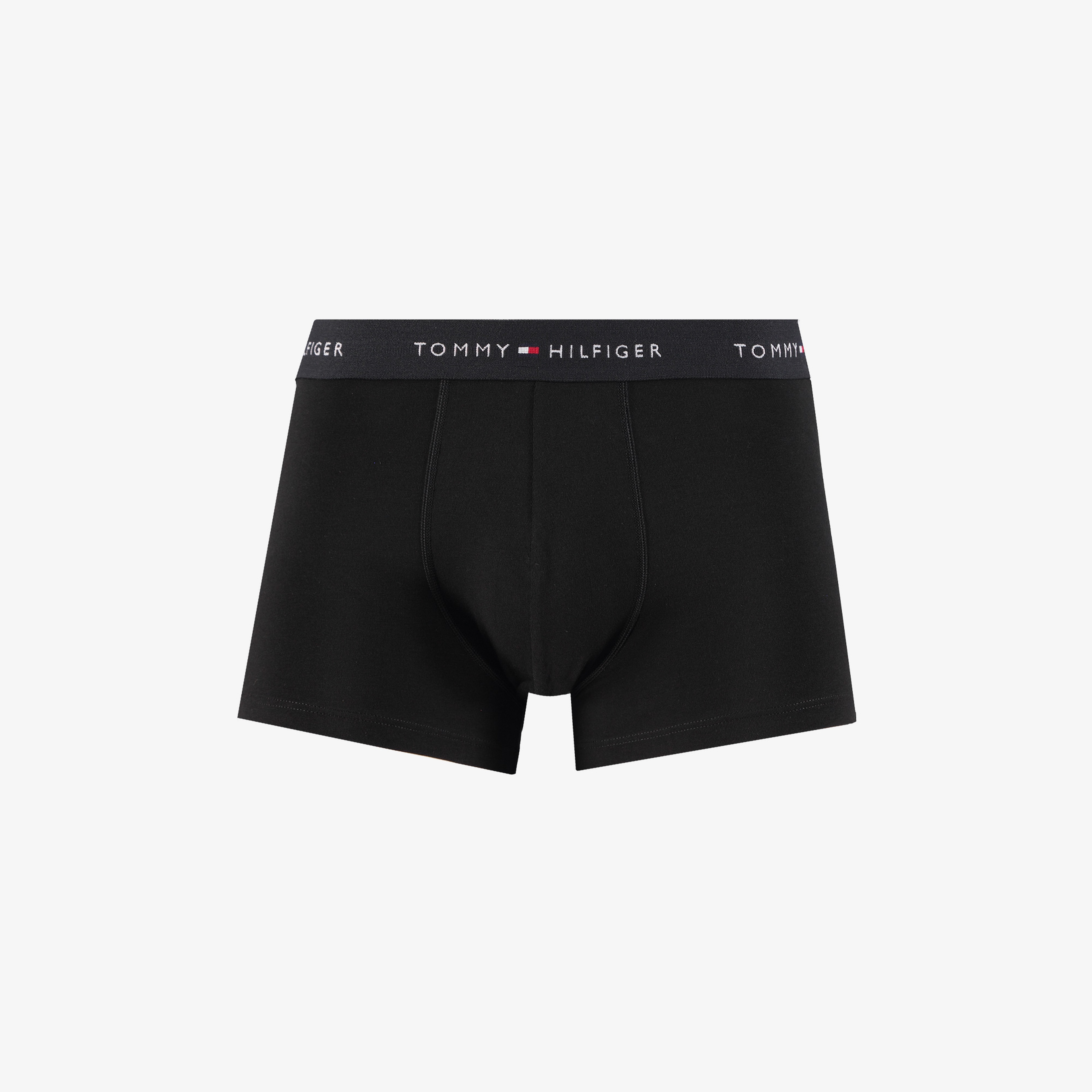 Tommy Hilfiger Microfibre Logo Erkek Siyah/Beyaz 3'lü Boxer