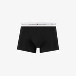 Tommy Hilfiger Microfibre Logo Erkek Siyah/Beyaz 3'lü Boxer