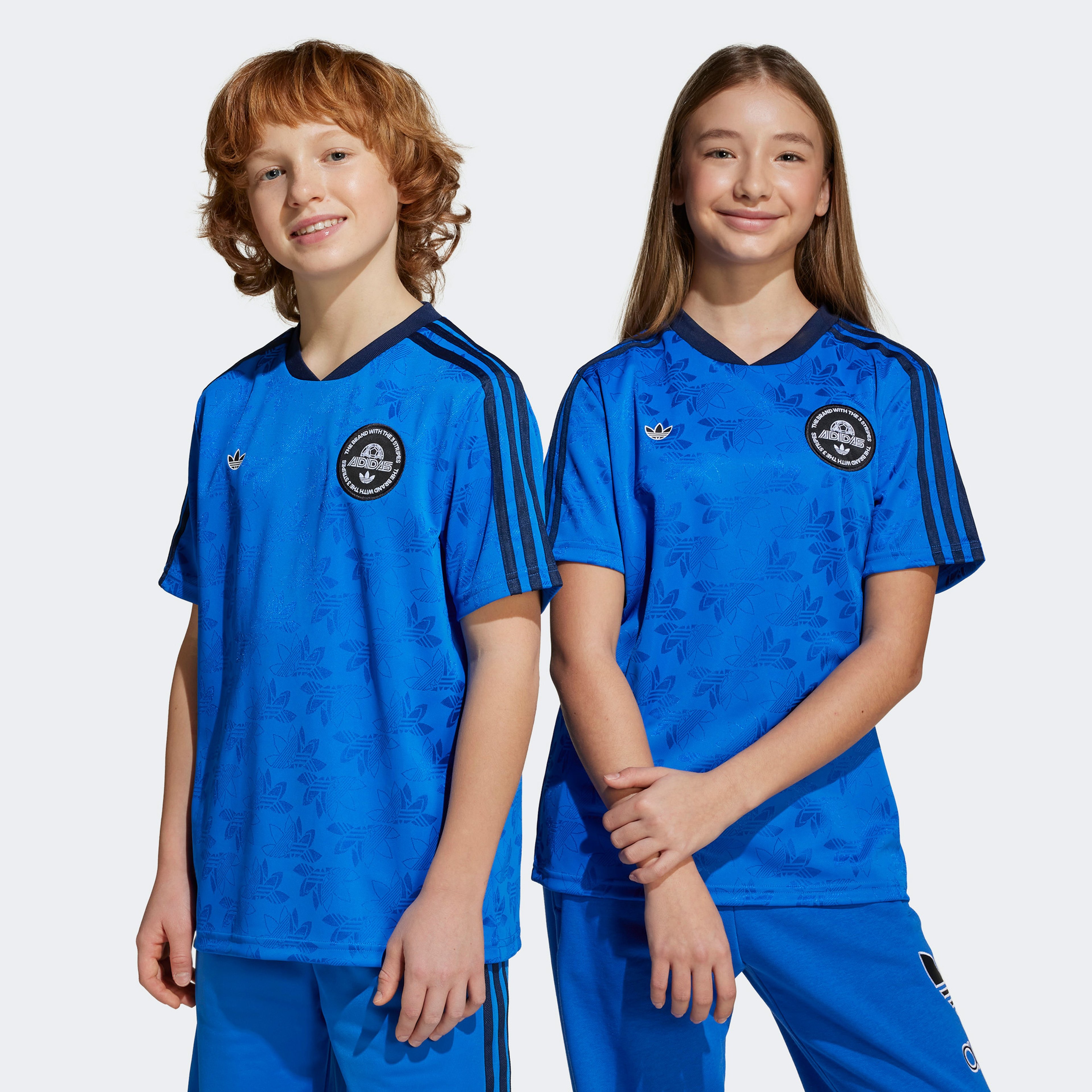 adidas Soccer Çocuk Mavi T-Shirt