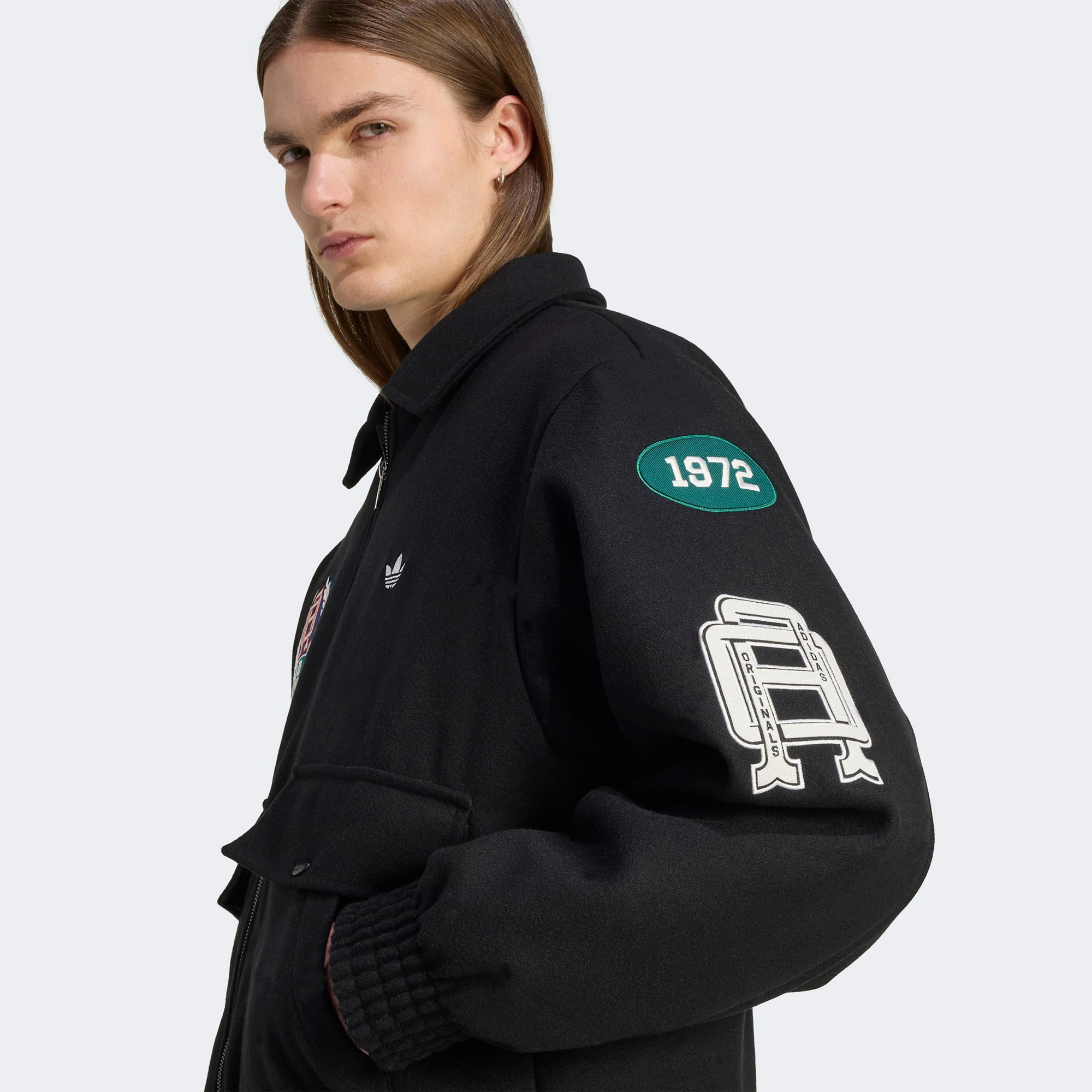 adidas Vrct Jkt Erkek Siyah Ceket