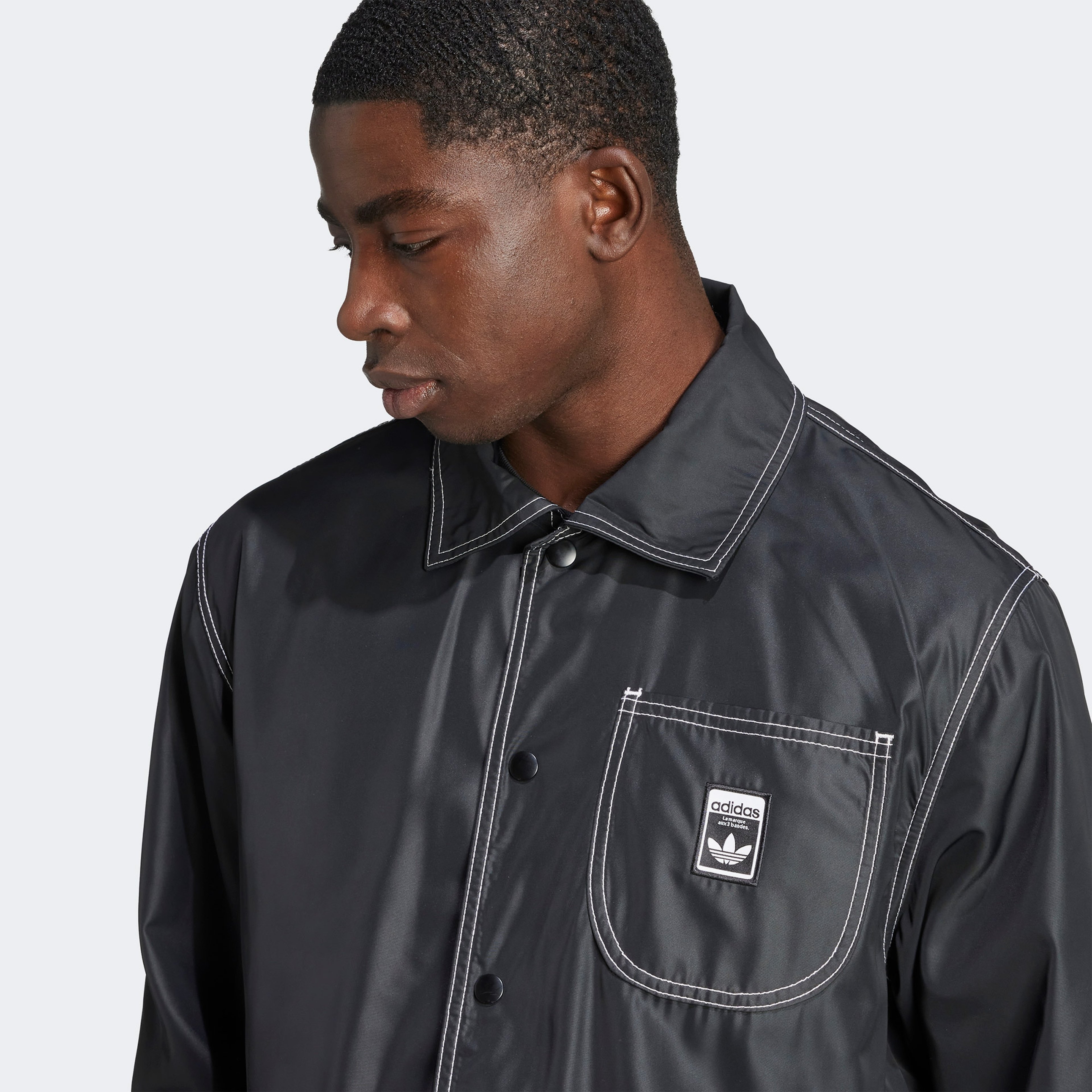 adidas Graphic Reg Jkt Erkek Siyah Ceket