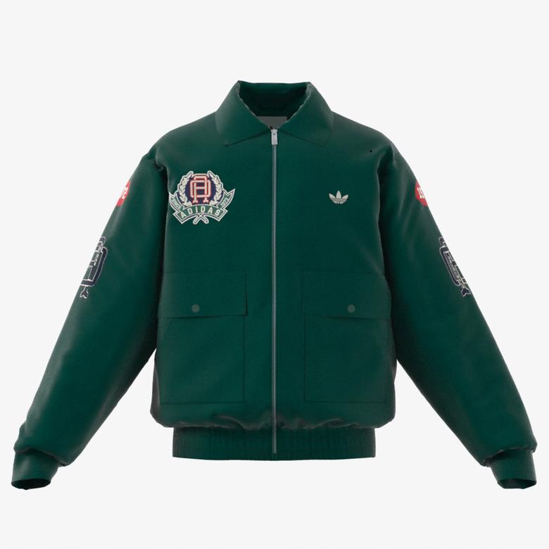 adidas Vrct Jkt Erkek Yeşil Ceket